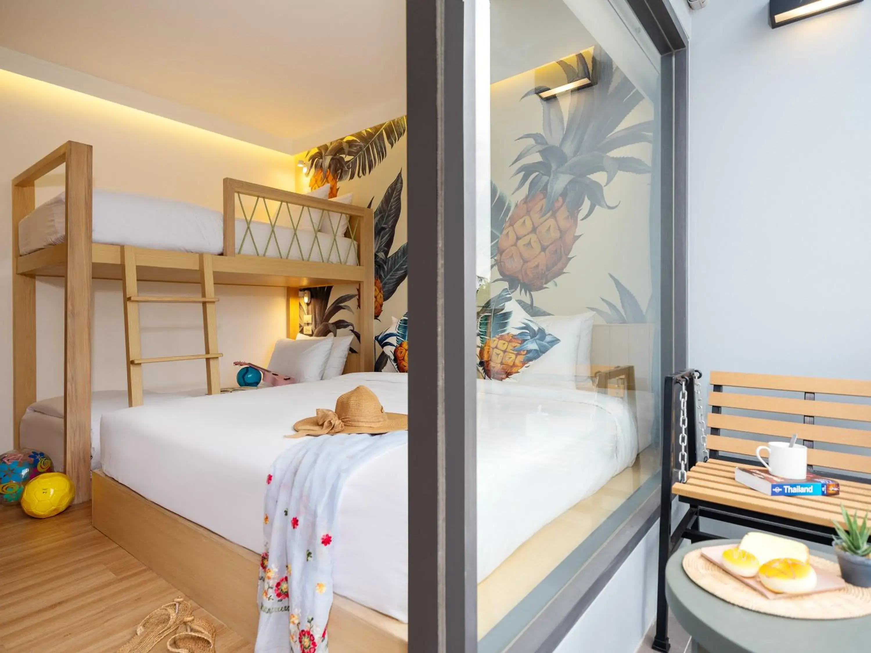 Quadruple Room in Lub d Koh Samui Chaweng Beach - Beachfront & Vibrant Social Vibe Quadruple Room in Lub d Koh Samui Chaweng Beach - Beachfront & Vibrant Social Vibe