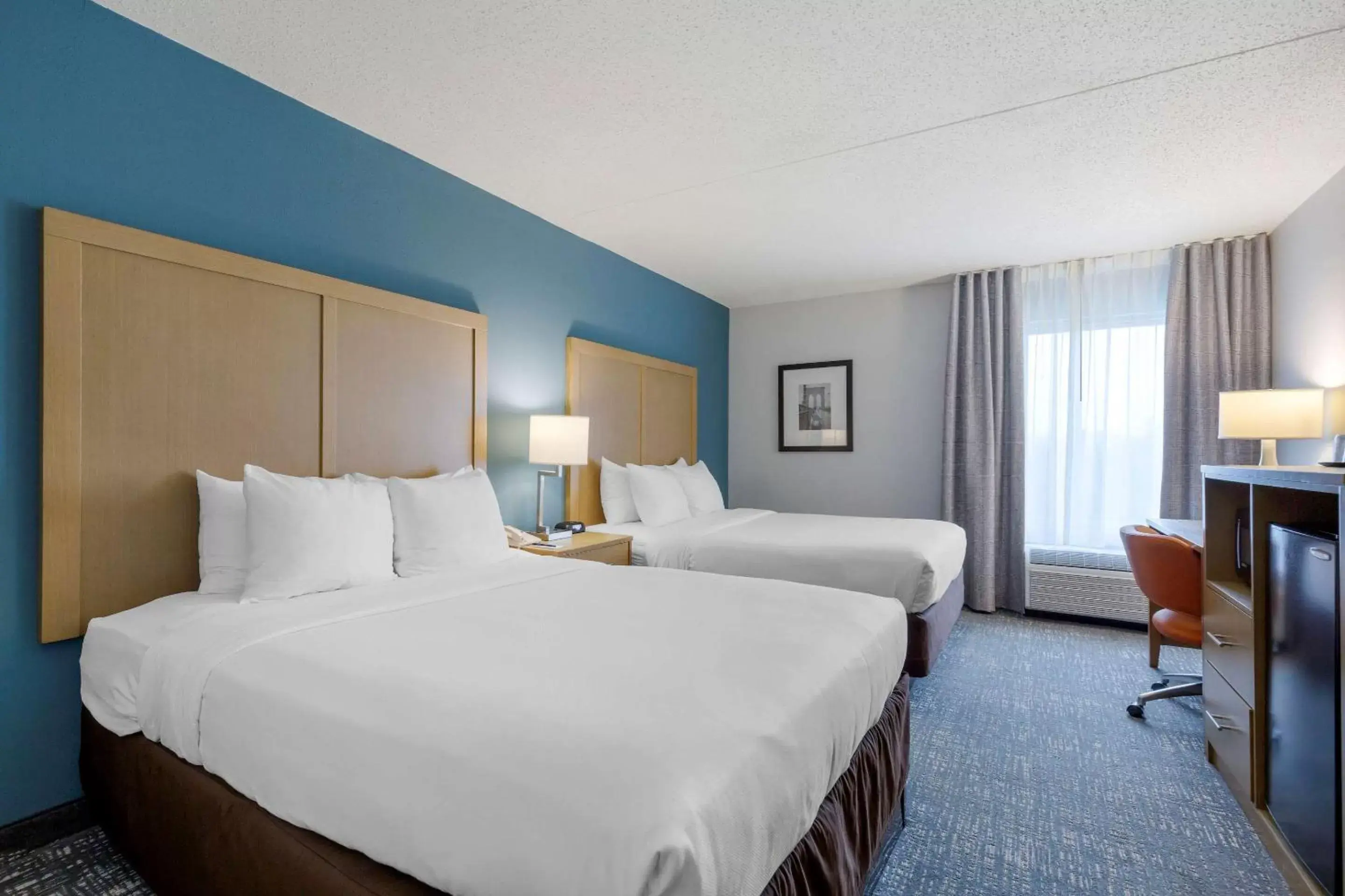 Efficiency Suite with One King Bed and One Queen Bed Upgrade - Accessible/Non-Smoking in Comfort Inn & Suites Alexandria West Efficiency Suite with One King Bed and One Queen Bed Upgrade - Accessible/Non-Smoking in Comfort Inn & Suites Alexandria West