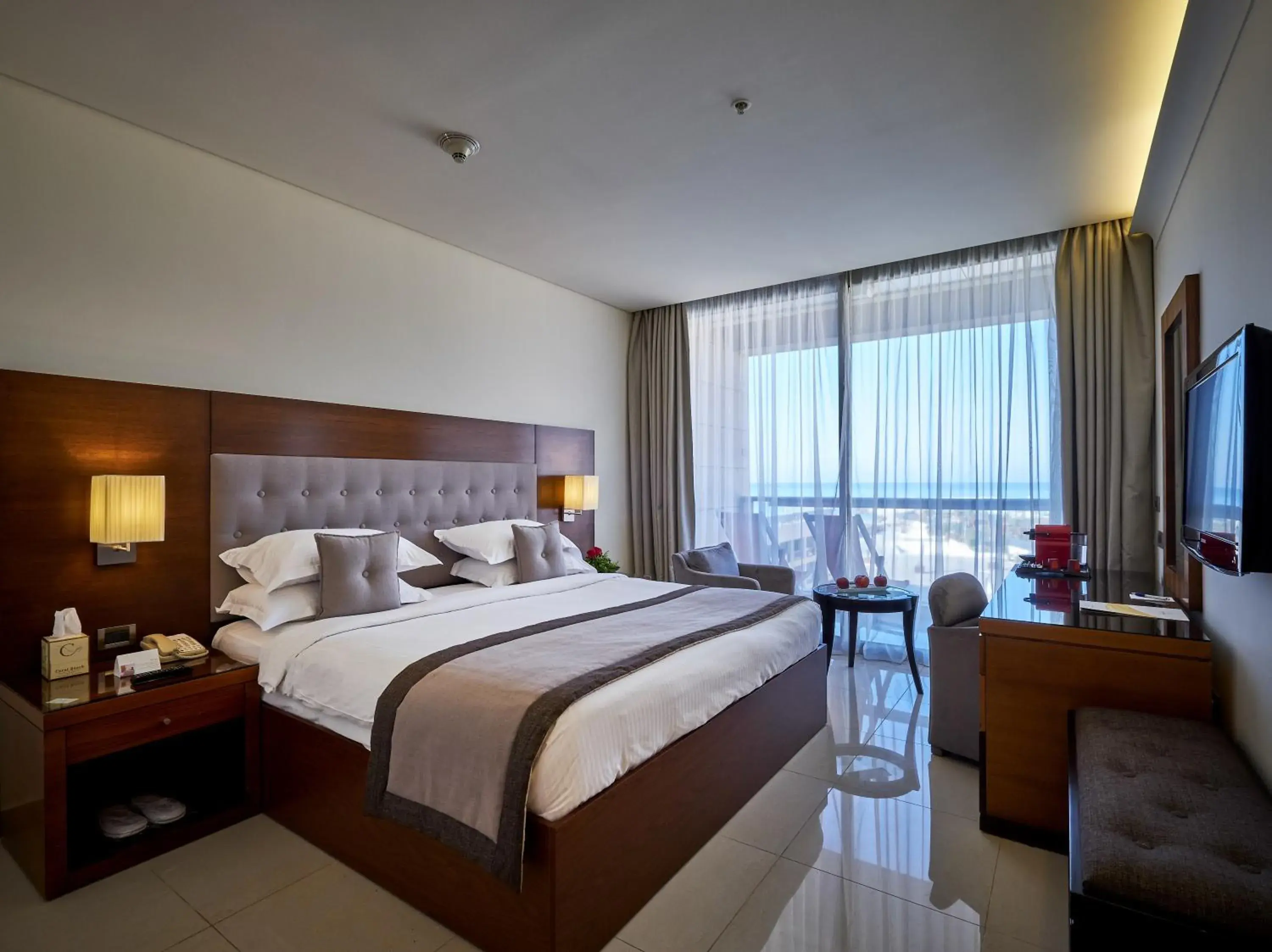 Double Room with Balcony in Coral Beach Hotel And Resort Beirut Double Room with Balcony in Coral Beach Hotel And Resort Beirut