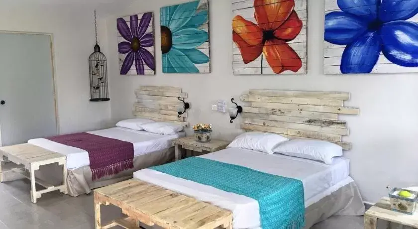 Classic Quadruple Room in Hotel Villas del Mar Puerto Morelos Classic Quadruple Room in Hotel Villas del Mar Puerto Morelos