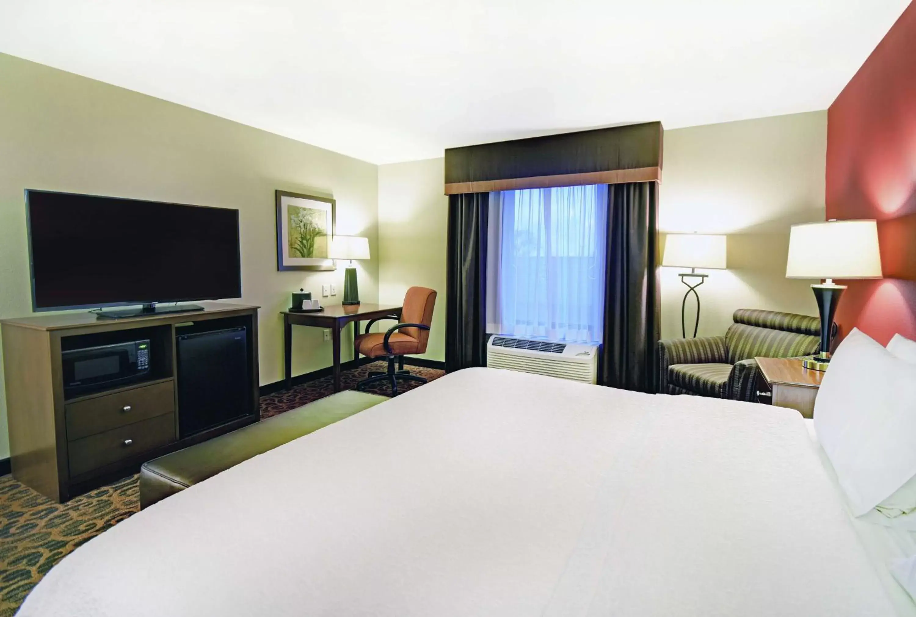 King Room with Accessible Tub - Mobility and Hearing Access/Non-Smoking in Hampton Inn Beloit King Room with Accessible Tub - Mobility and Hearing Access/Non-Smoking in Hampton Inn Beloit