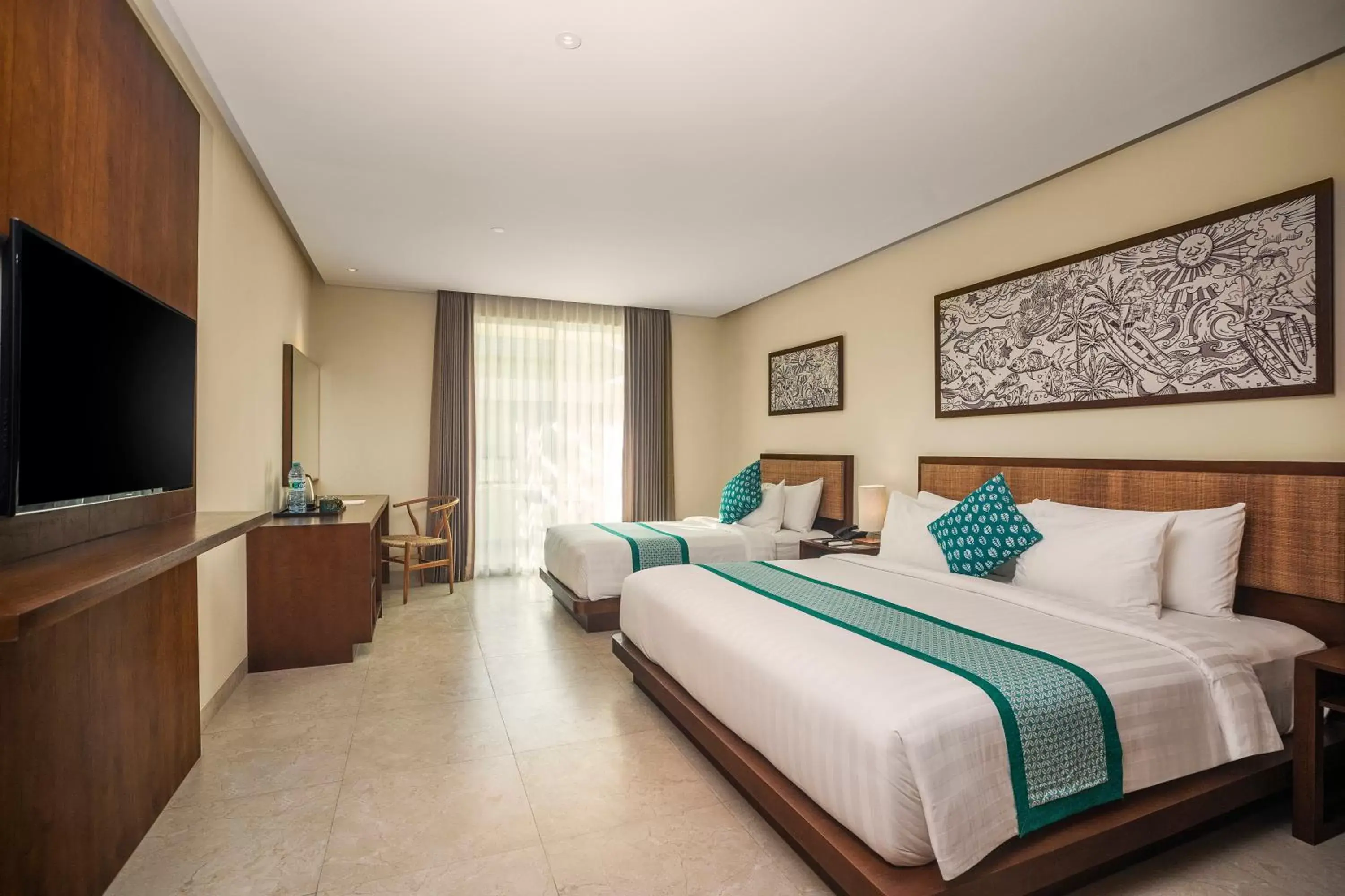 Triple Room with Free Benefit in Anja Jimbaran Triple Room with Free Benefit in Anja Jimbaran