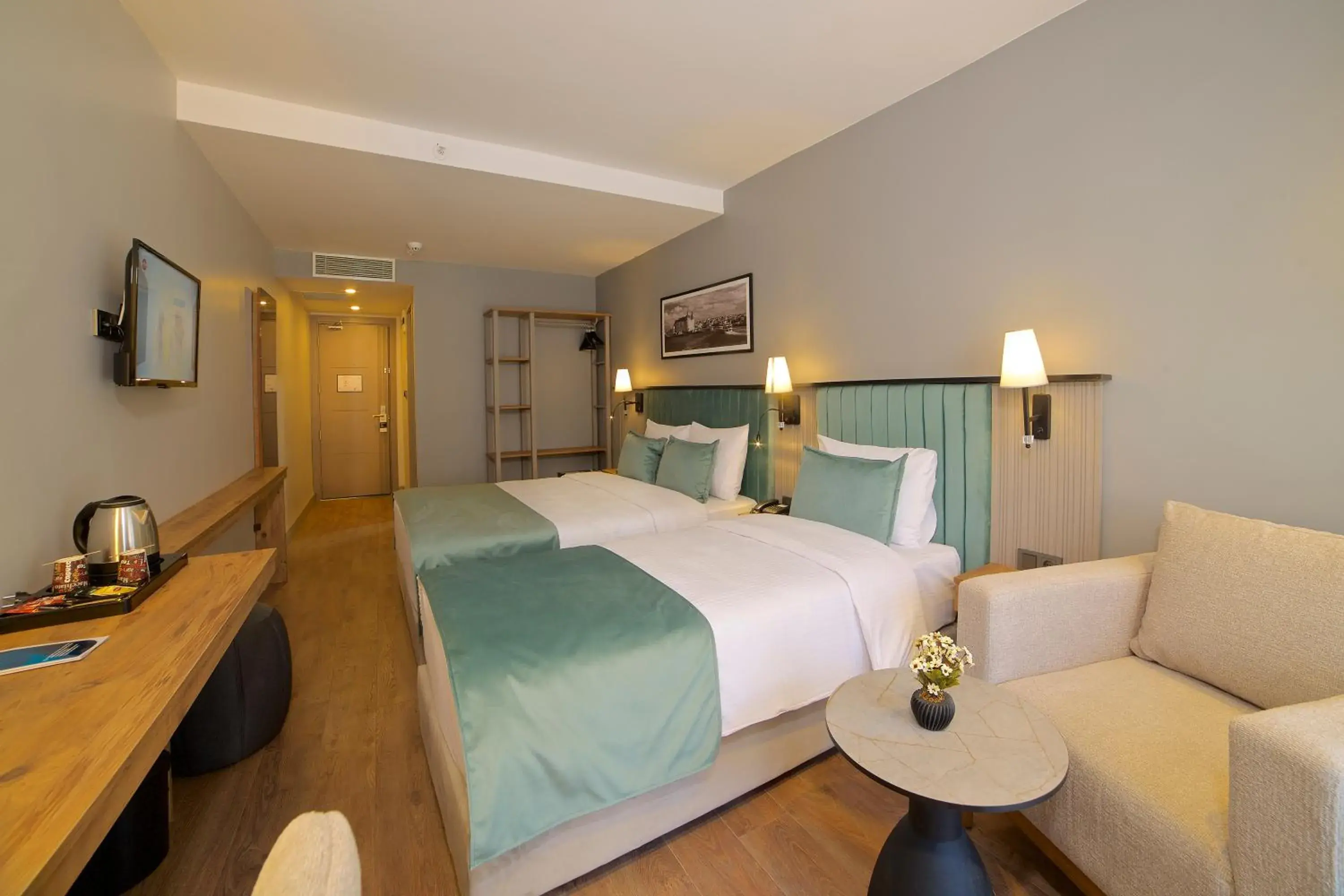 Standard Triple Room in Istanbul New Airport Hotel Trademark Collection by Wyndham Standard Triple Room in Istanbul New Airport Hotel Trademark Collection by Wyndham