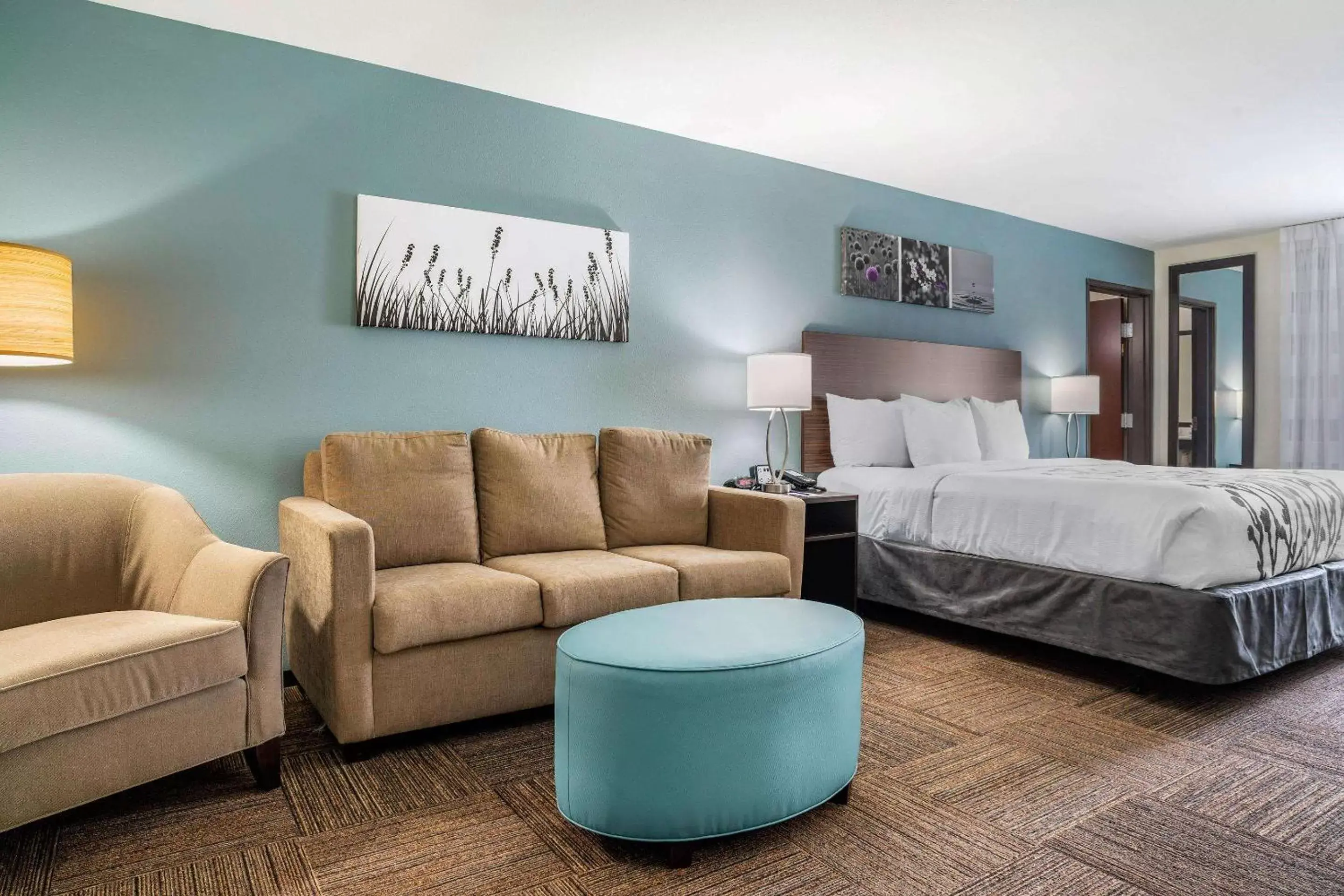 King Suite - Accessible/Non-Smoking in Sleep Inn & Suites near Westchase King Suite - Accessible/Non-Smoking in Sleep Inn & Suites near Westchase