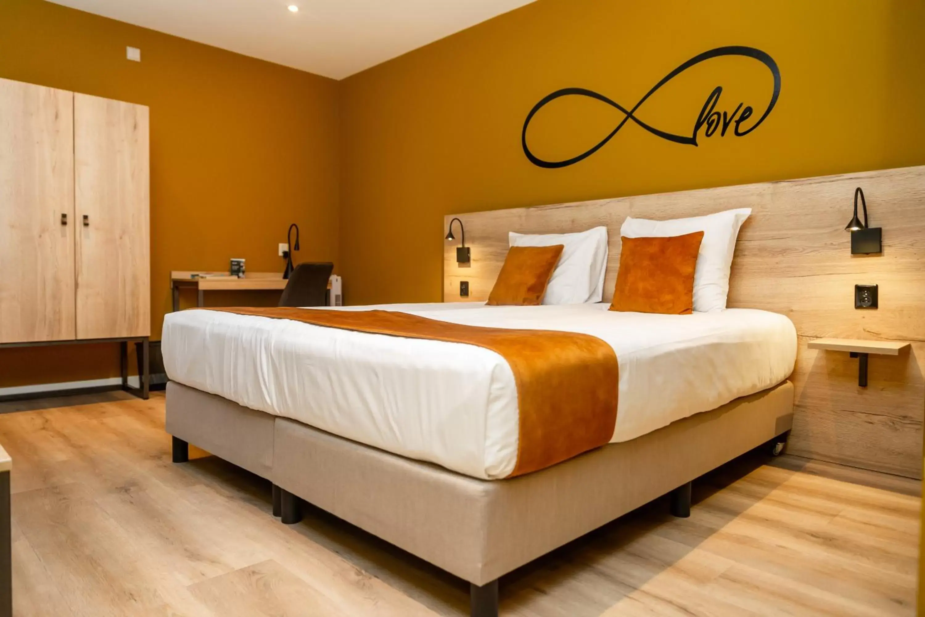 Bed in Hotel Onder De Linden Bed in Hotel Onder De Linden