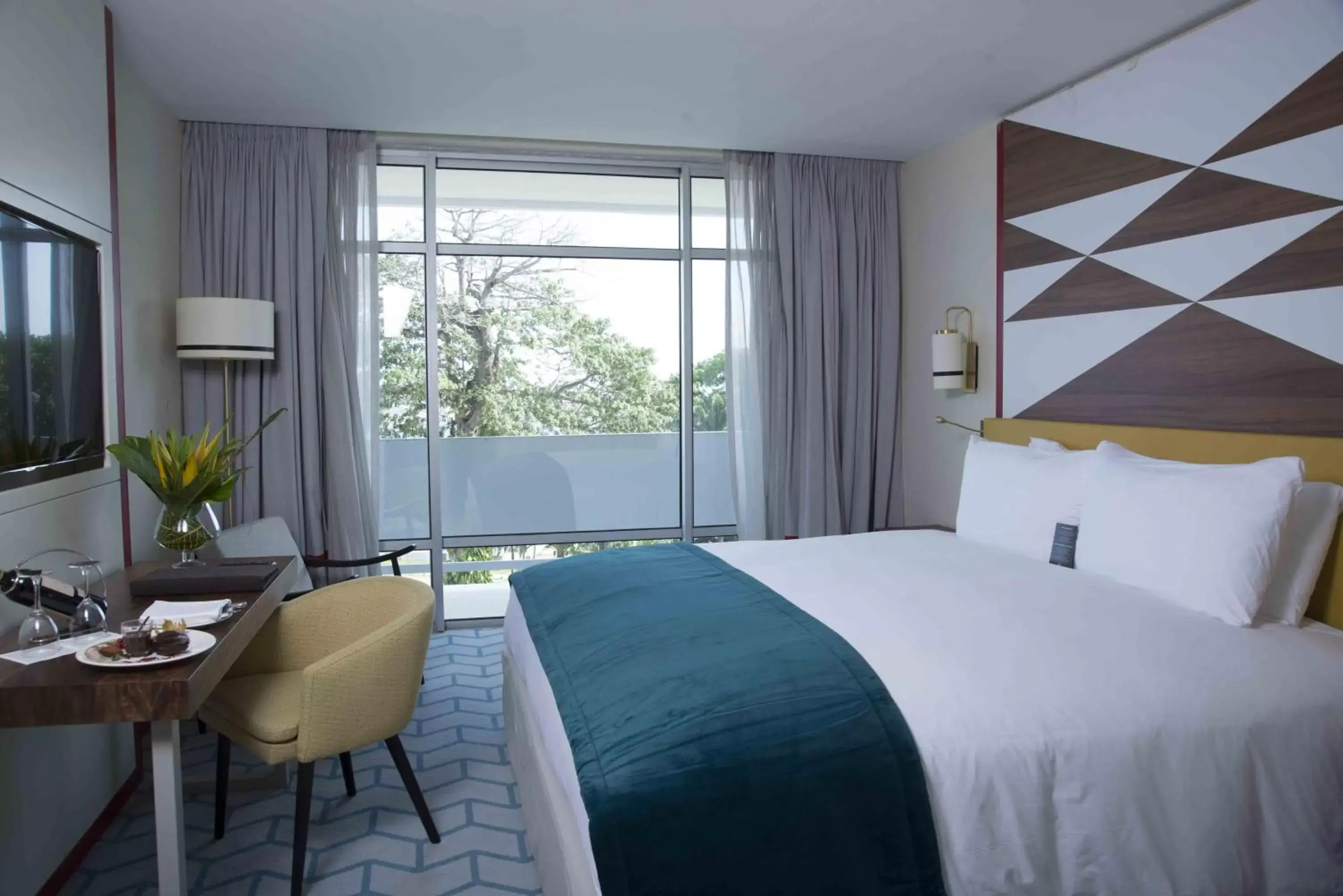 Classic King Room with Balcony in Sofitel Abidjan Hotel Ivoire Classic King Room with Balcony in Sofitel Abidjan Hotel Ivoire