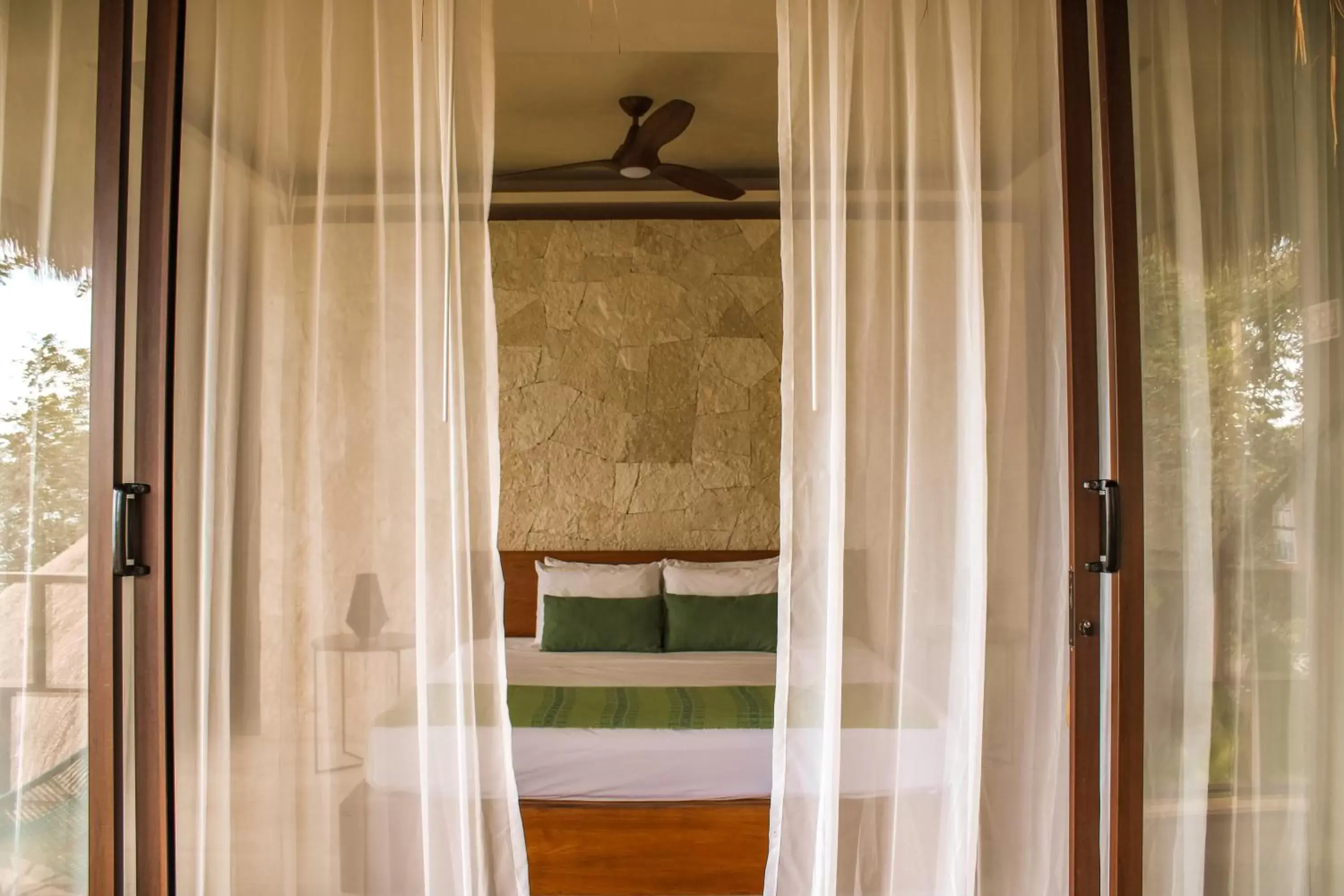 Deluxe King with Balcony Garden View in Khaban Bacalar Hotel Boutique Deluxe King with Balcony Garden View in Khaban Bacalar Hotel Boutique