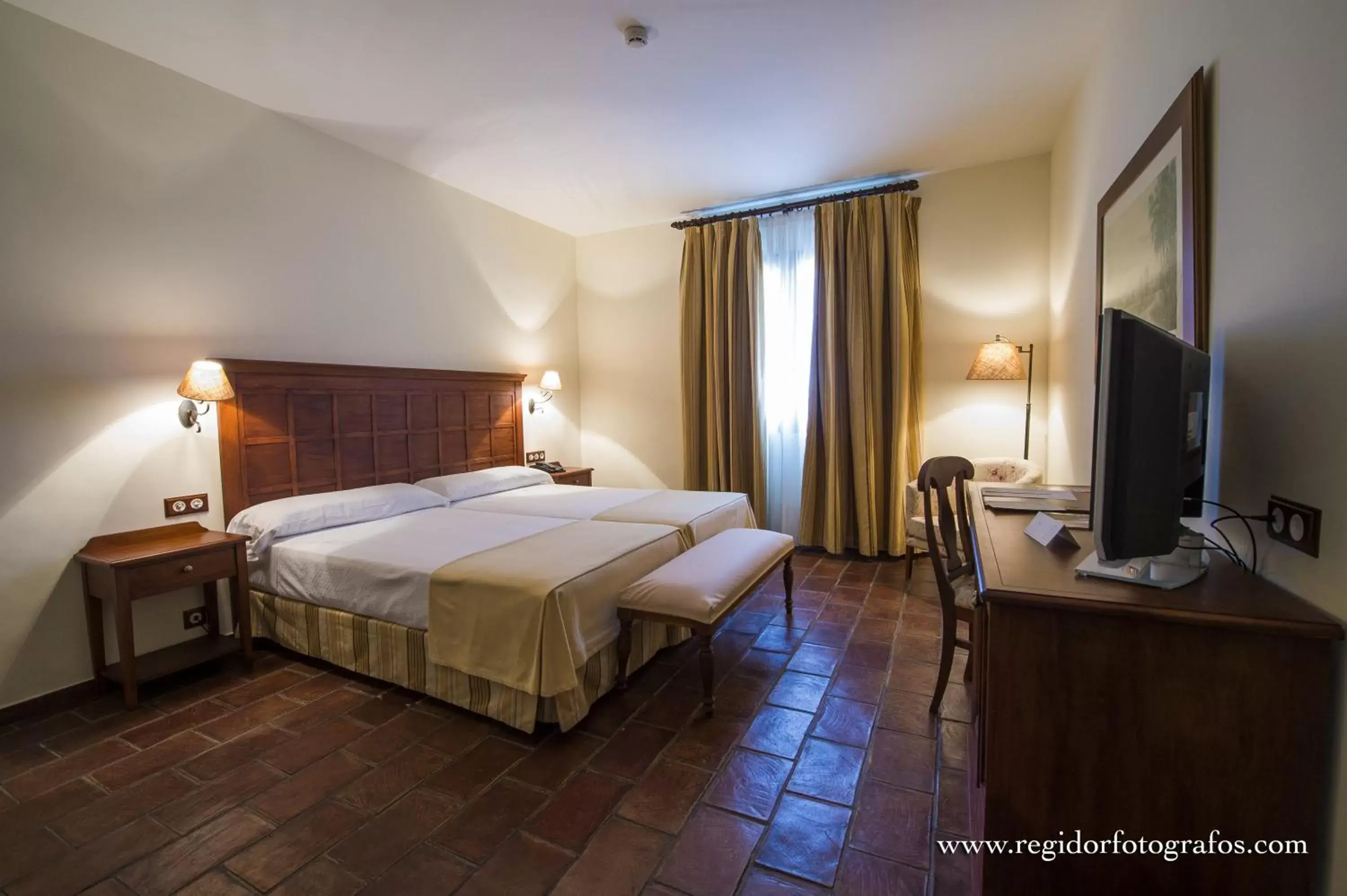 Superior Twin Room in Hospedium Hotel Cortijo Santa Cruz Superior Twin Room in Hospedium Hotel Cortijo Santa Cruz