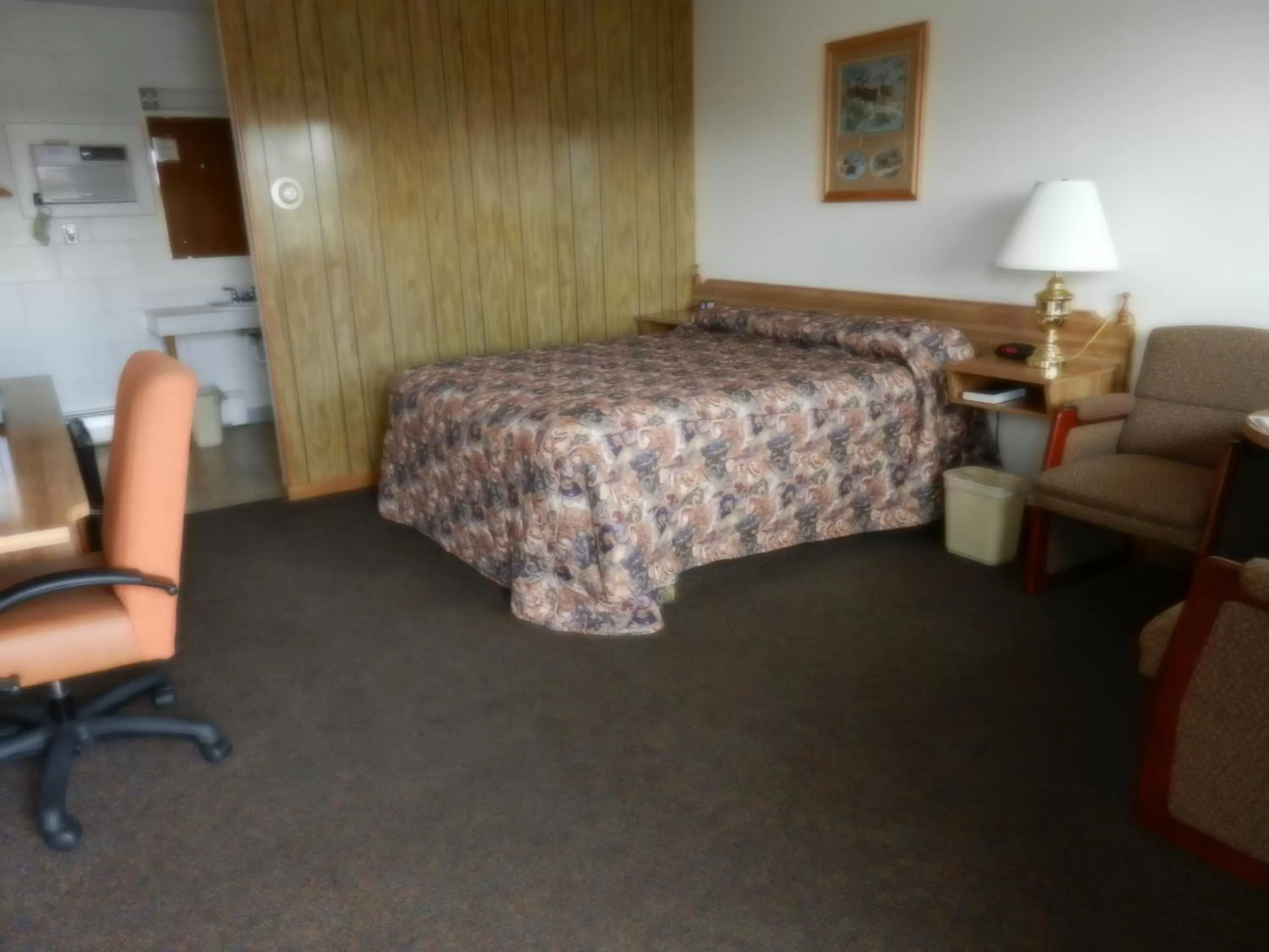 Queen Room - Non-Smoking in Paintbrush Motel Queen Room - Non-Smoking in Paintbrush Motel