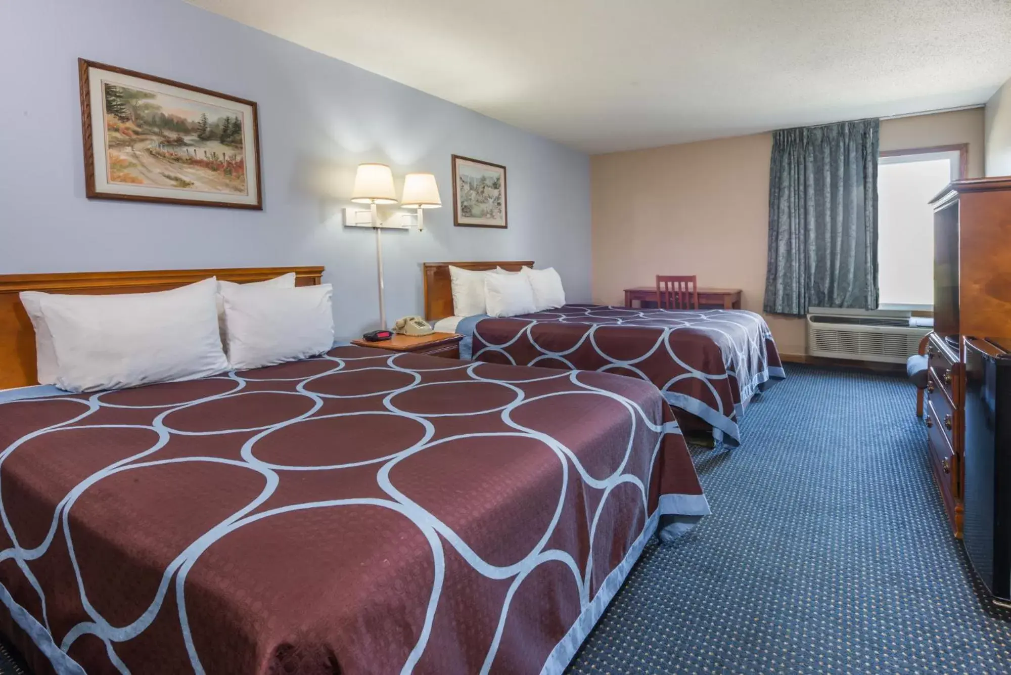Queen Room with Two Queen Beds - Non-Smoking in Super 8 by Wyndham O'Fallon MO/St. Louis Area Queen Room with Two Queen Beds - Non-Smoking in Super 8 by Wyndham O'Fallon MO/St. Louis Area