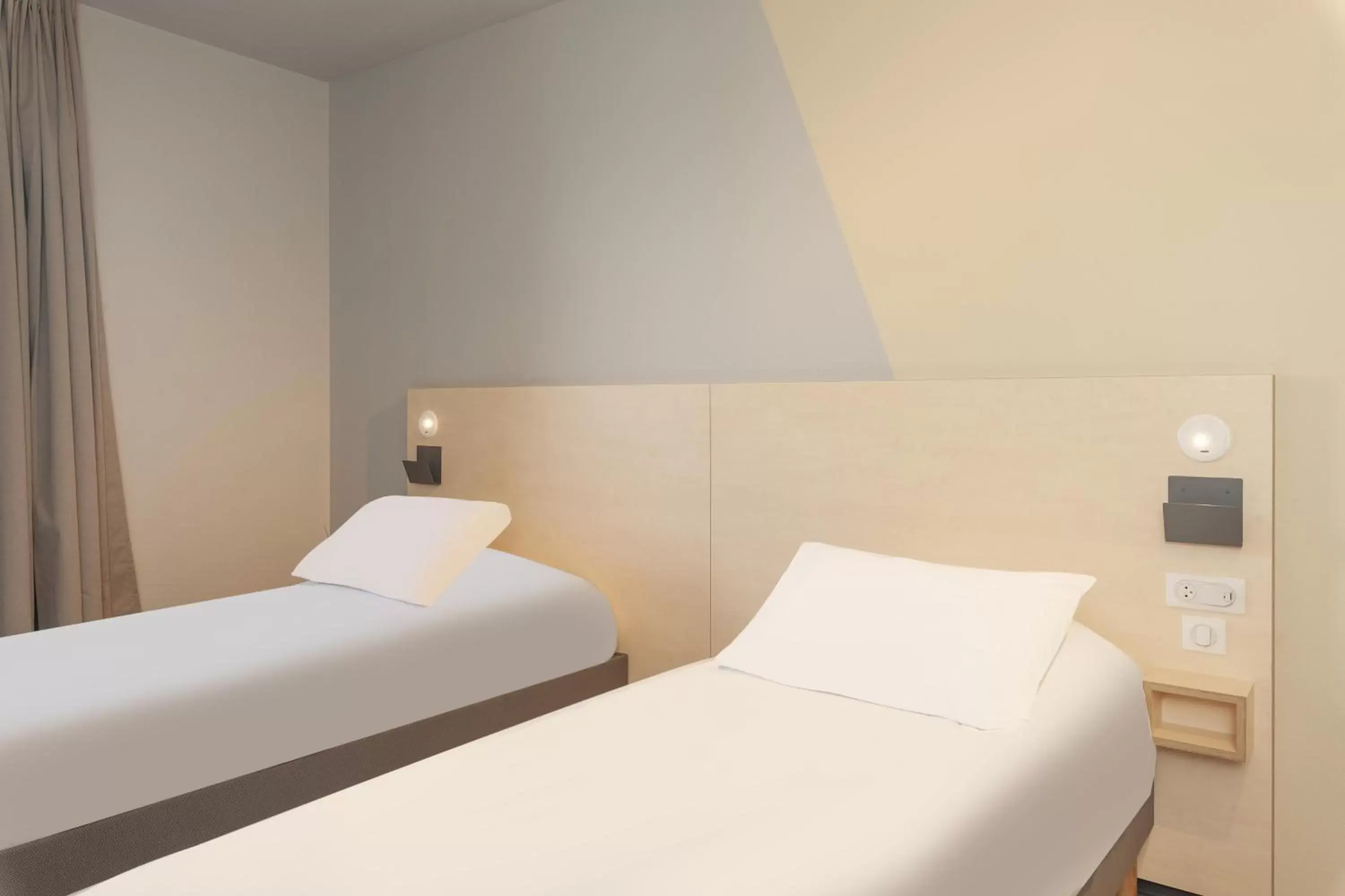 Standard Twin Room in Ibis Budget Mont De Marsan Standard Twin Room in Ibis Budget Mont De Marsan