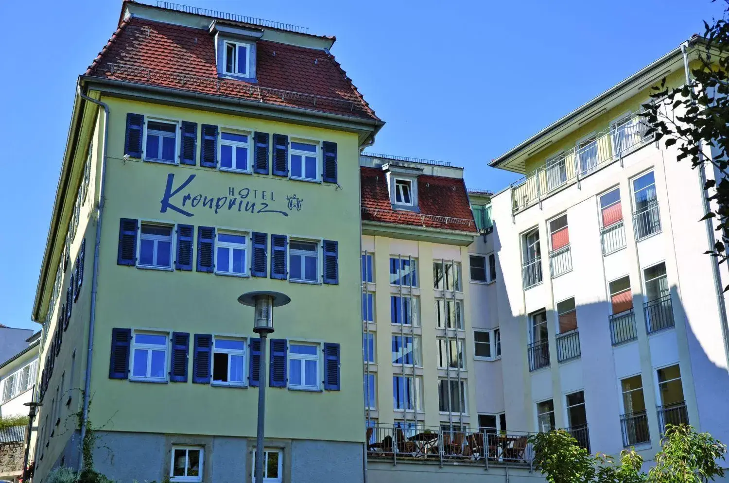 Facade/entrance in Hotel Kronprinz Facade/entrance in Hotel Kronprinz