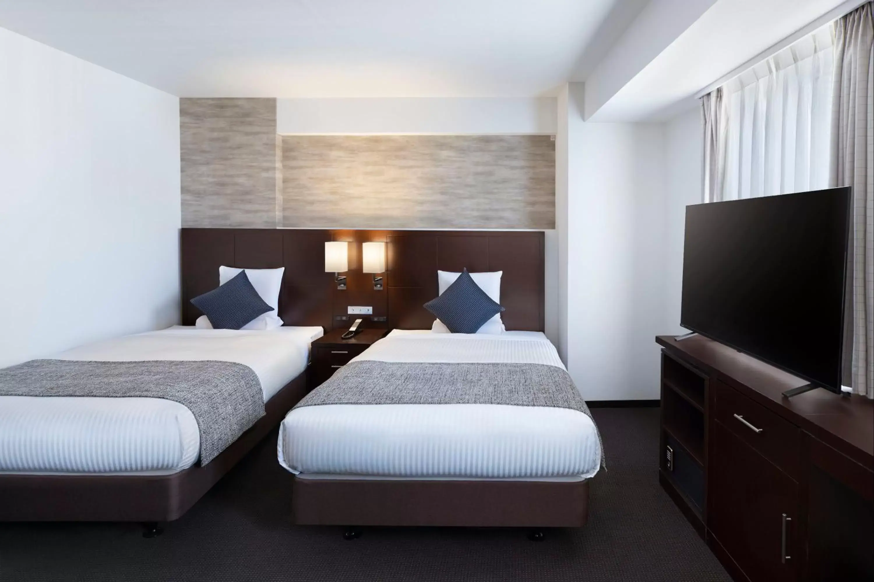 Comfort Twin Room - single occupancy - Non-Smoking in ART HOTEL Nippori Lungwood Comfort Twin Room - single occupancy - Non-Smoking in ART HOTEL Nippori Lungwood