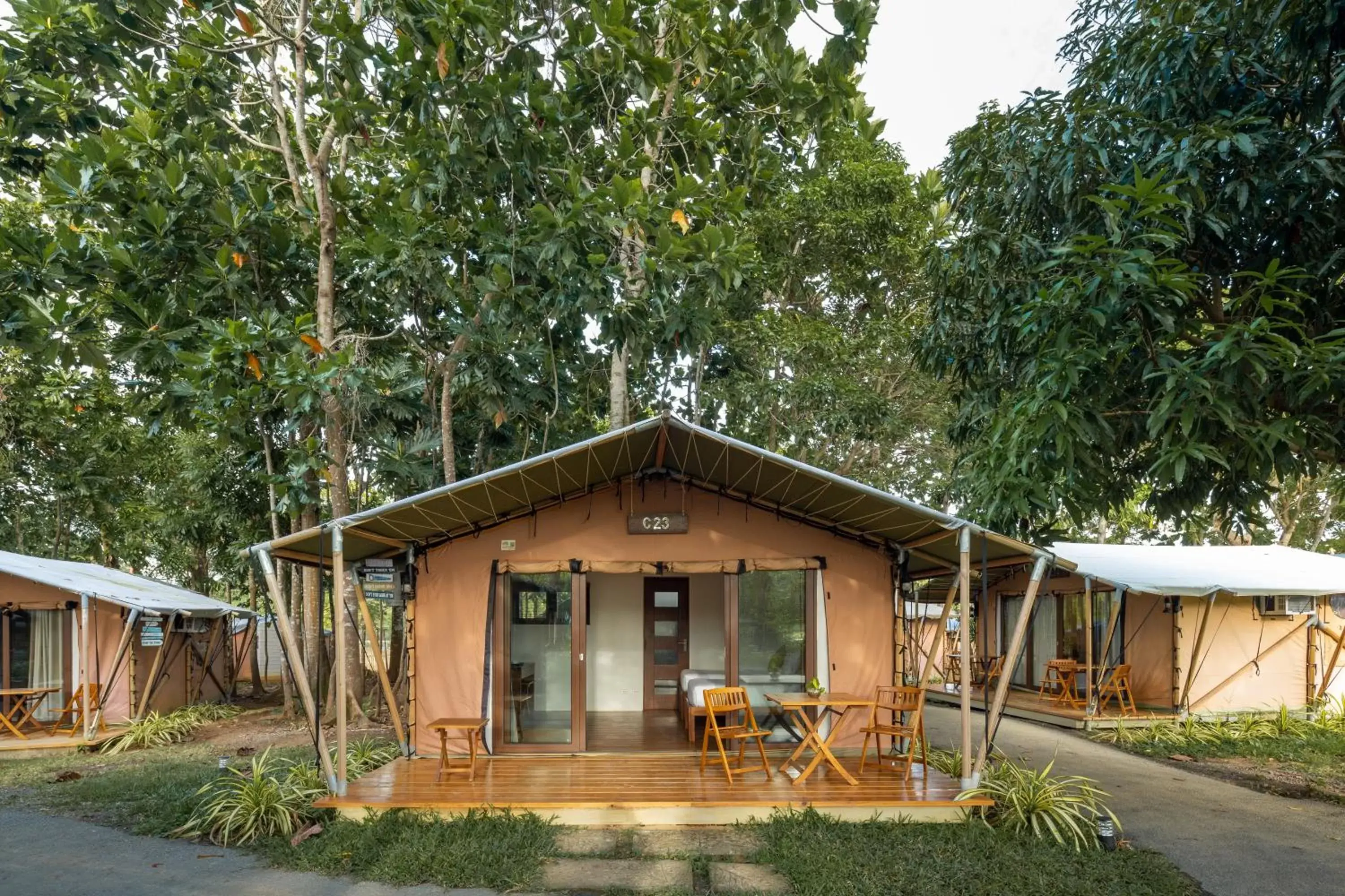 Cabin Tent in Solina Beach & Nature Resort Cabin Tent in Solina Beach & Nature Resort