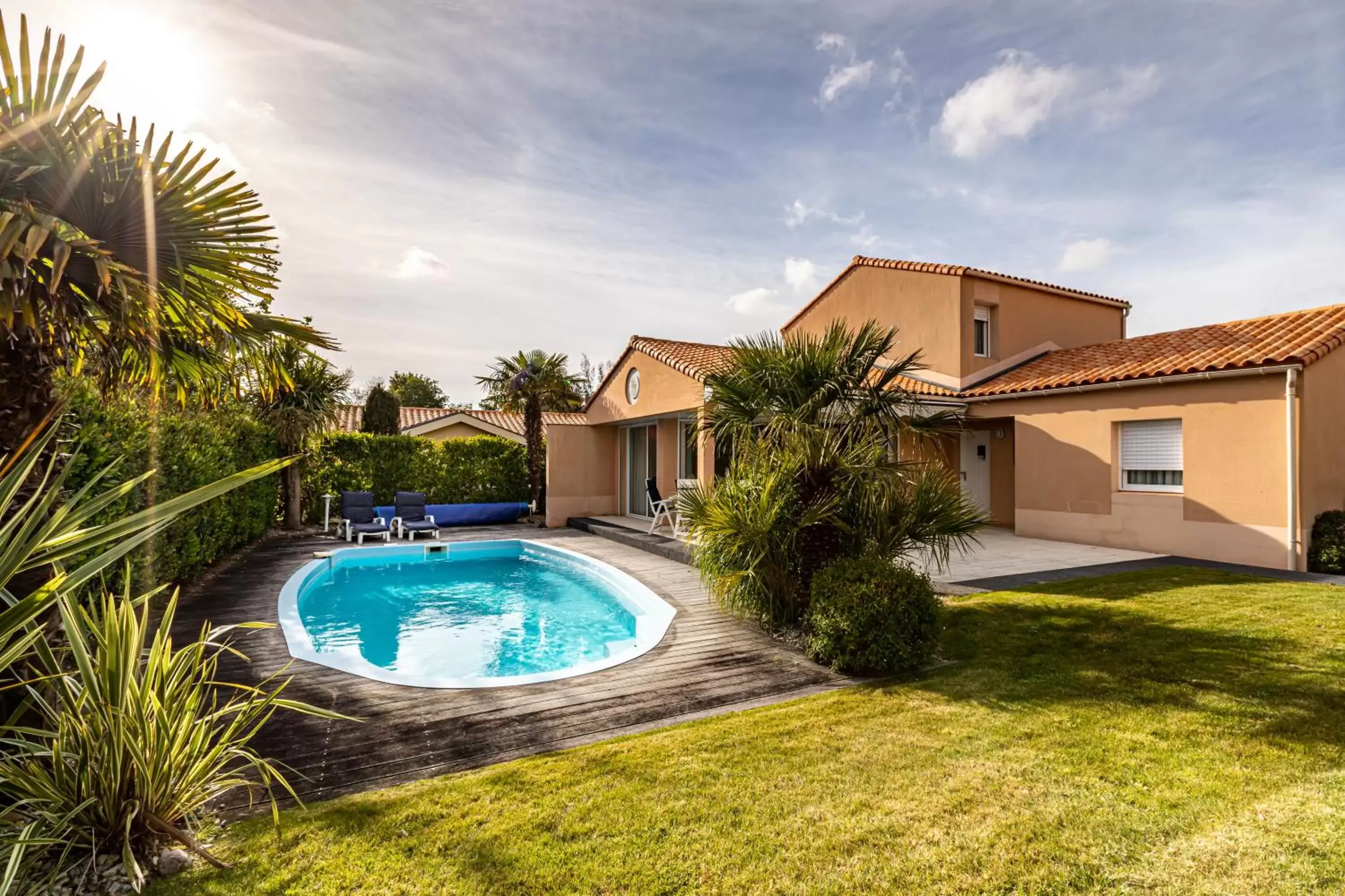 Four-Bedroom Villa with Private Pool in Oasis Les Jardins des Sables d'Olonne Four-Bedroom Villa with Private Pool in Oasis Les Jardins des Sables d'Olonne
