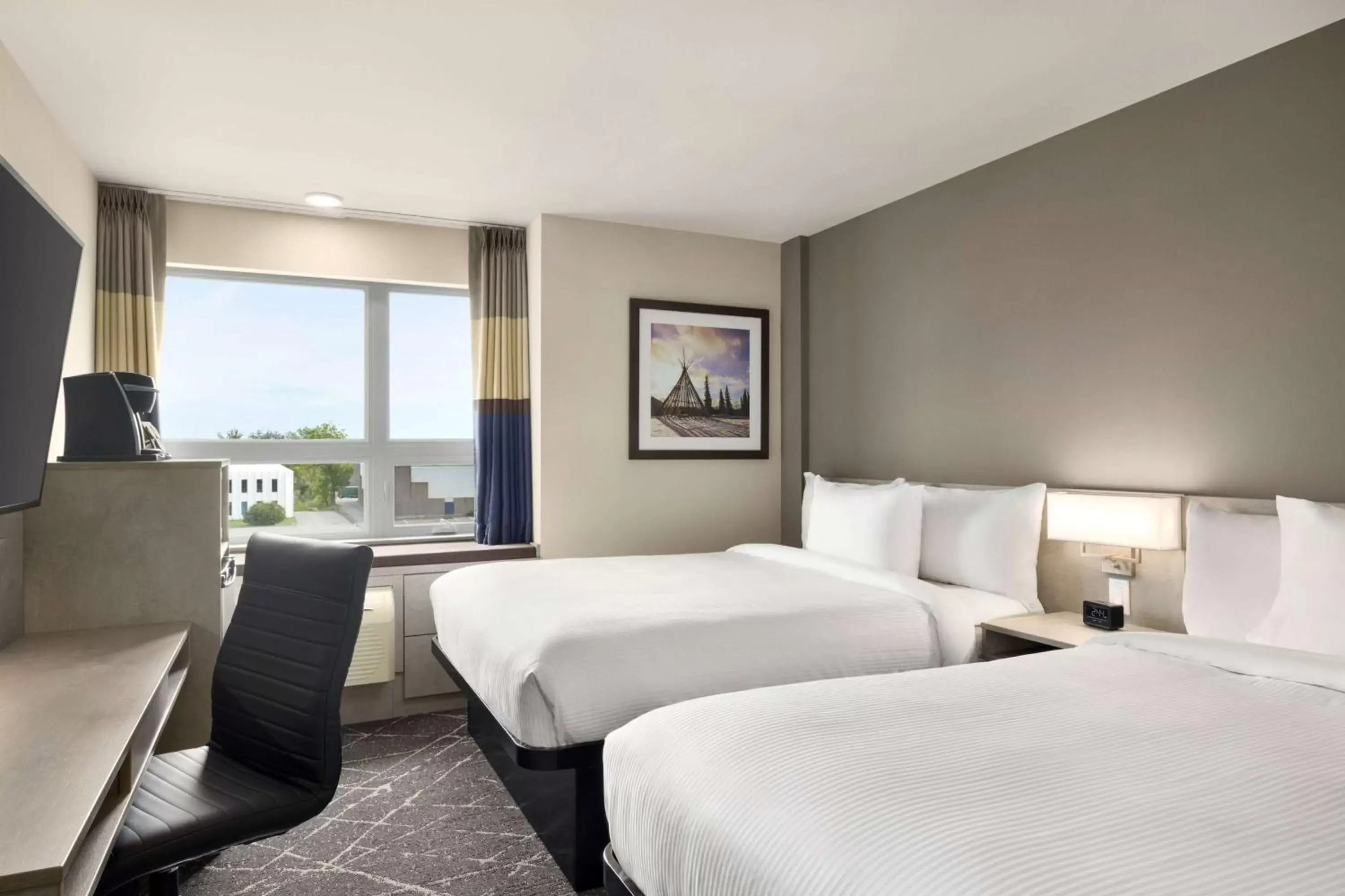 Queen Room with Two Queen Beds - Non-Smoking in Microtel Inn & Suites Dorval QC Queen Room with Two Queen Beds - Non-Smoking in Microtel Inn & Suites Dorval QC