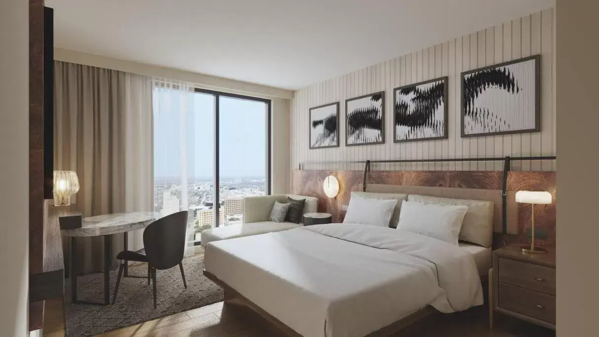 One Bedroom King Suite with Half Bath in Doubletree By Hilton Abilene Downtown Convention Center One Bedroom King Suite with Half Bath in Doubletree By Hilton Abilene Downtown Convention Center