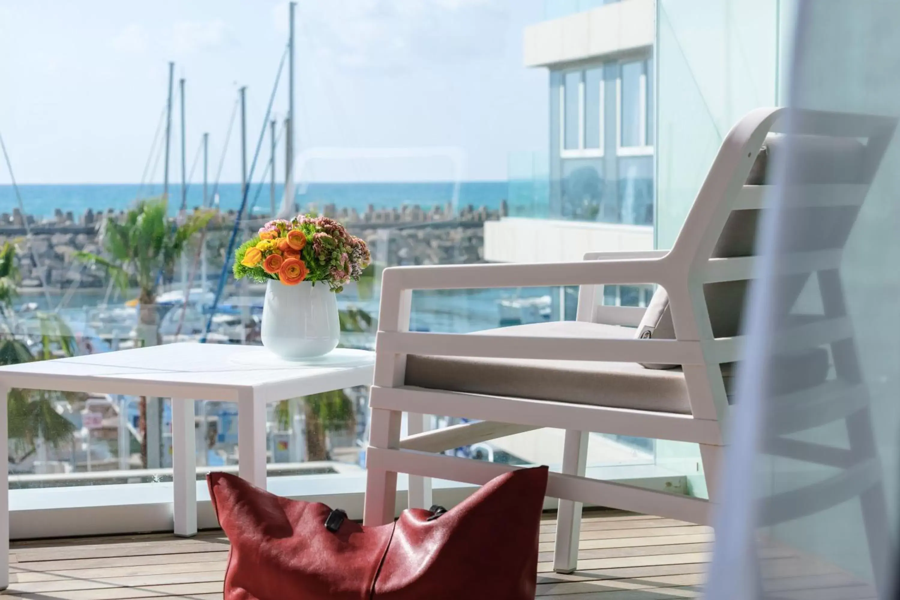 Deluxe Suite with Balcony - single occupancy in Herods Herzliya Deluxe Suite with Balcony - single occupancy in Herods Herzliya