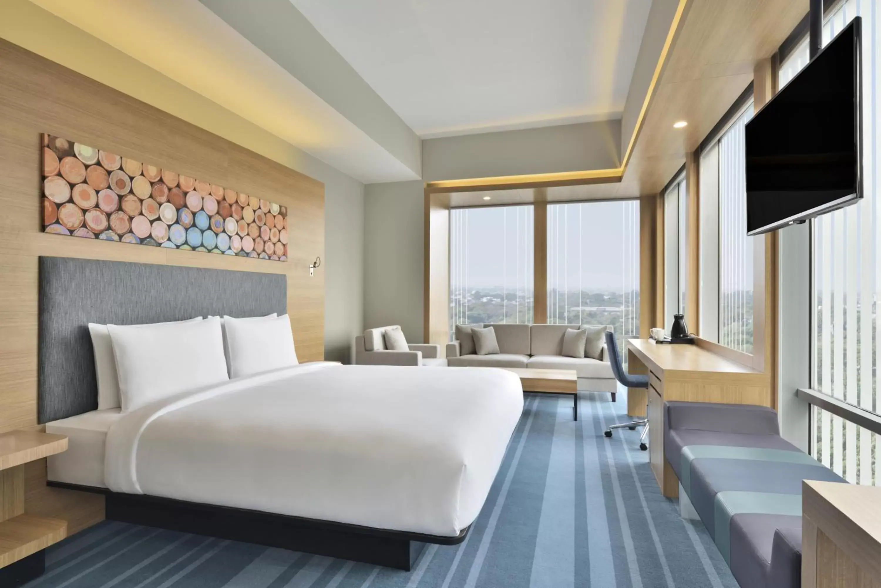 1 King Bed, City View, Studio - single occupancy in Aloft New Delhi Aerocity 1 King Bed, City View, Studio - single occupancy in Aloft New Delhi Aerocity
