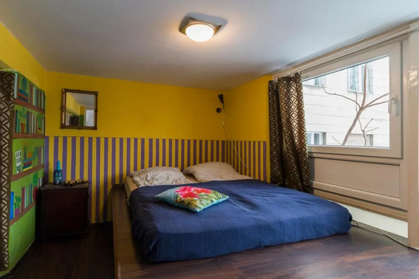 Budget Double Room with Shared Bathroom in Baroque Hostel & Coworking Budget Double Room with Shared Bathroom in Baroque Hostel & Coworking