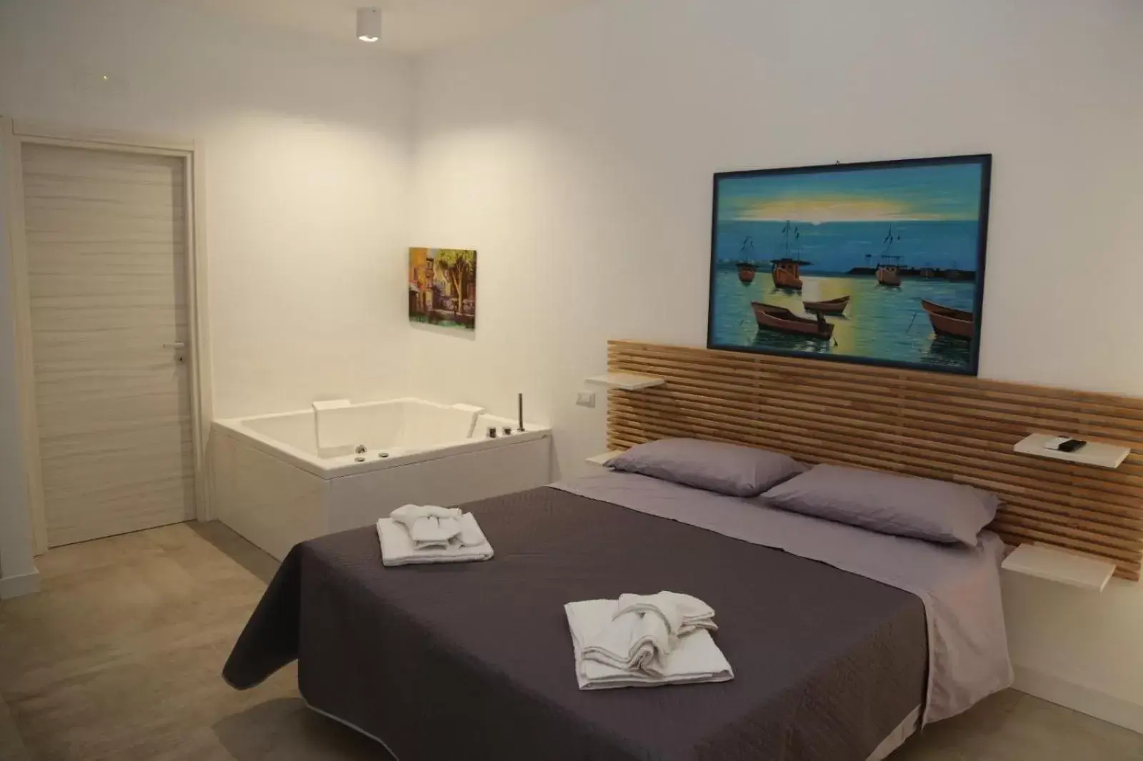 Bed in B&B La Dimora di Nonno Lucio Bed in B&B La Dimora di Nonno Lucio