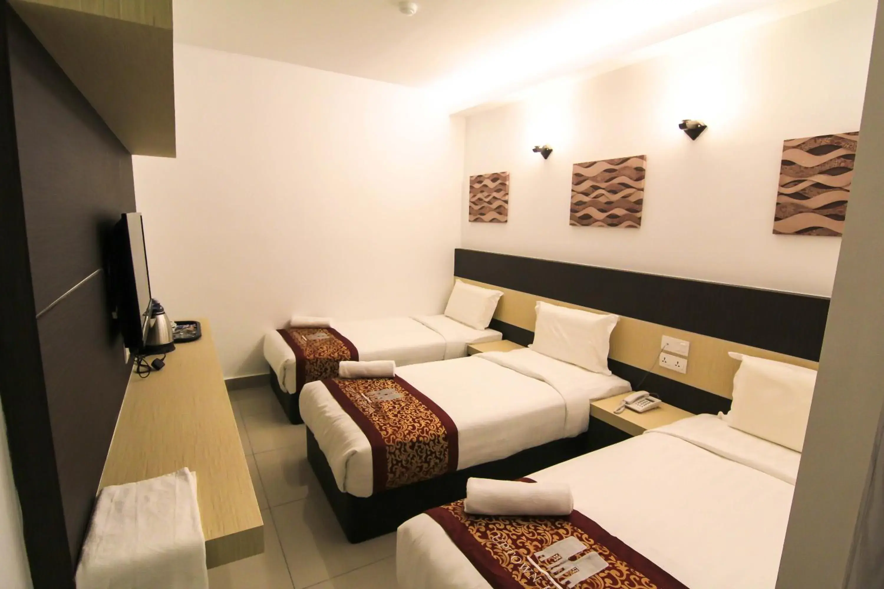 Triple Single in Uptown Hotel Seremban Triple Single in Uptown Hotel Seremban