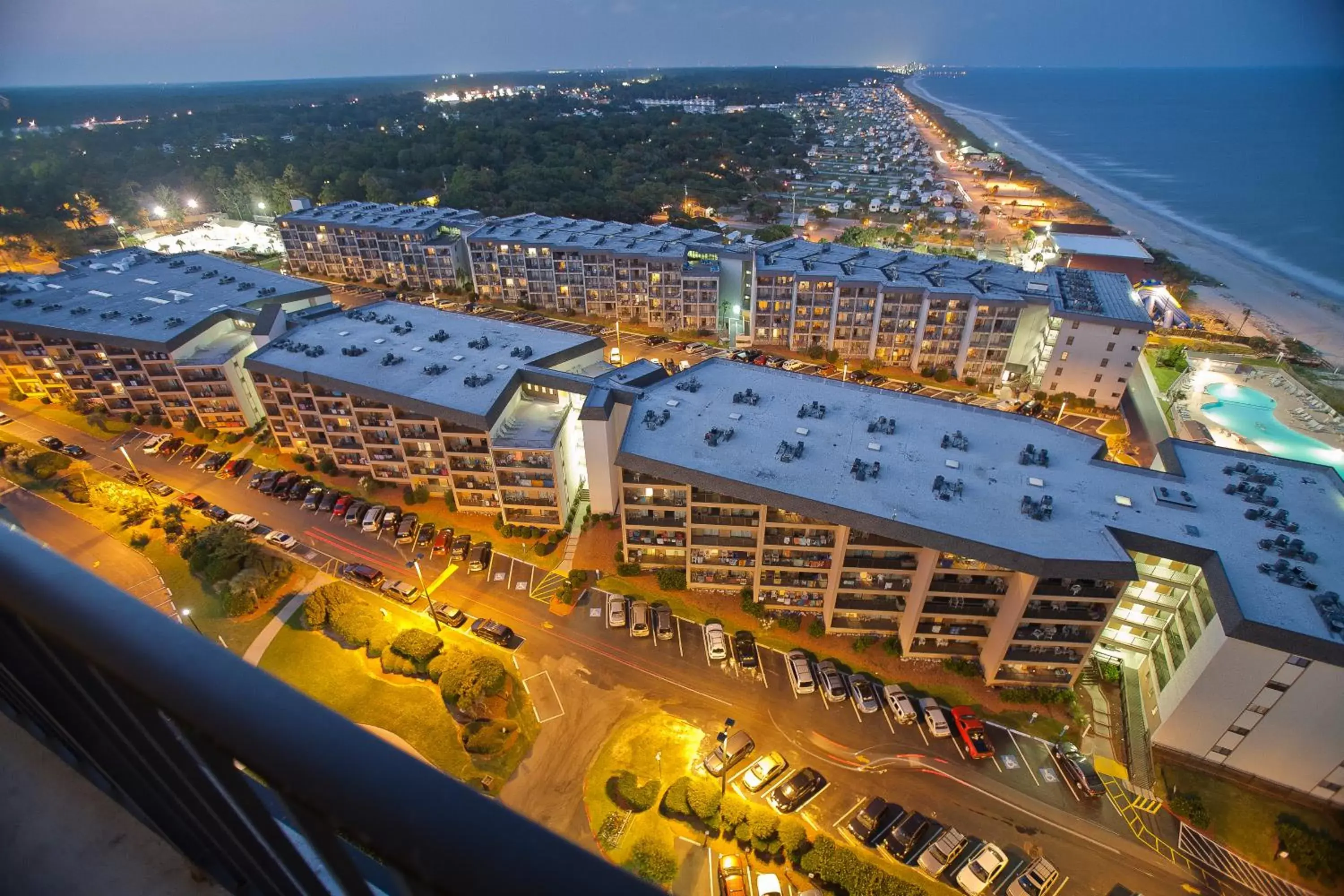Facade/entrance, Bird's-eye View in Myrtle Beach Resort Facade/entrance, Bird's-eye View in Myrtle Beach Resort
