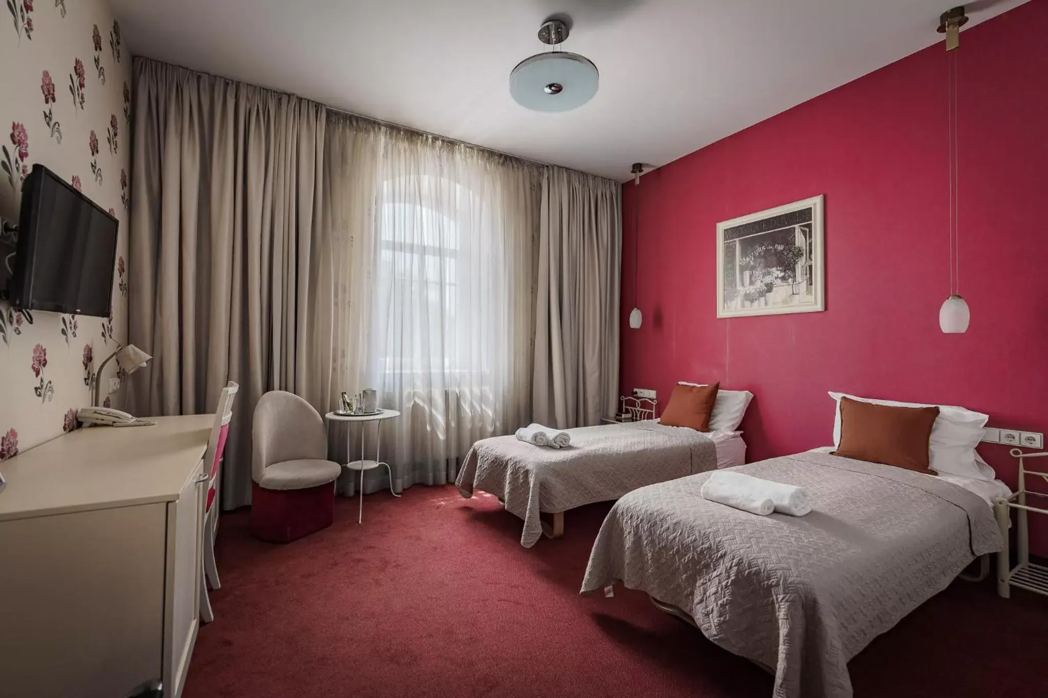 Twin Room in Moon Garden Old Town Hotel Twin Room in Moon Garden Old Town Hotel