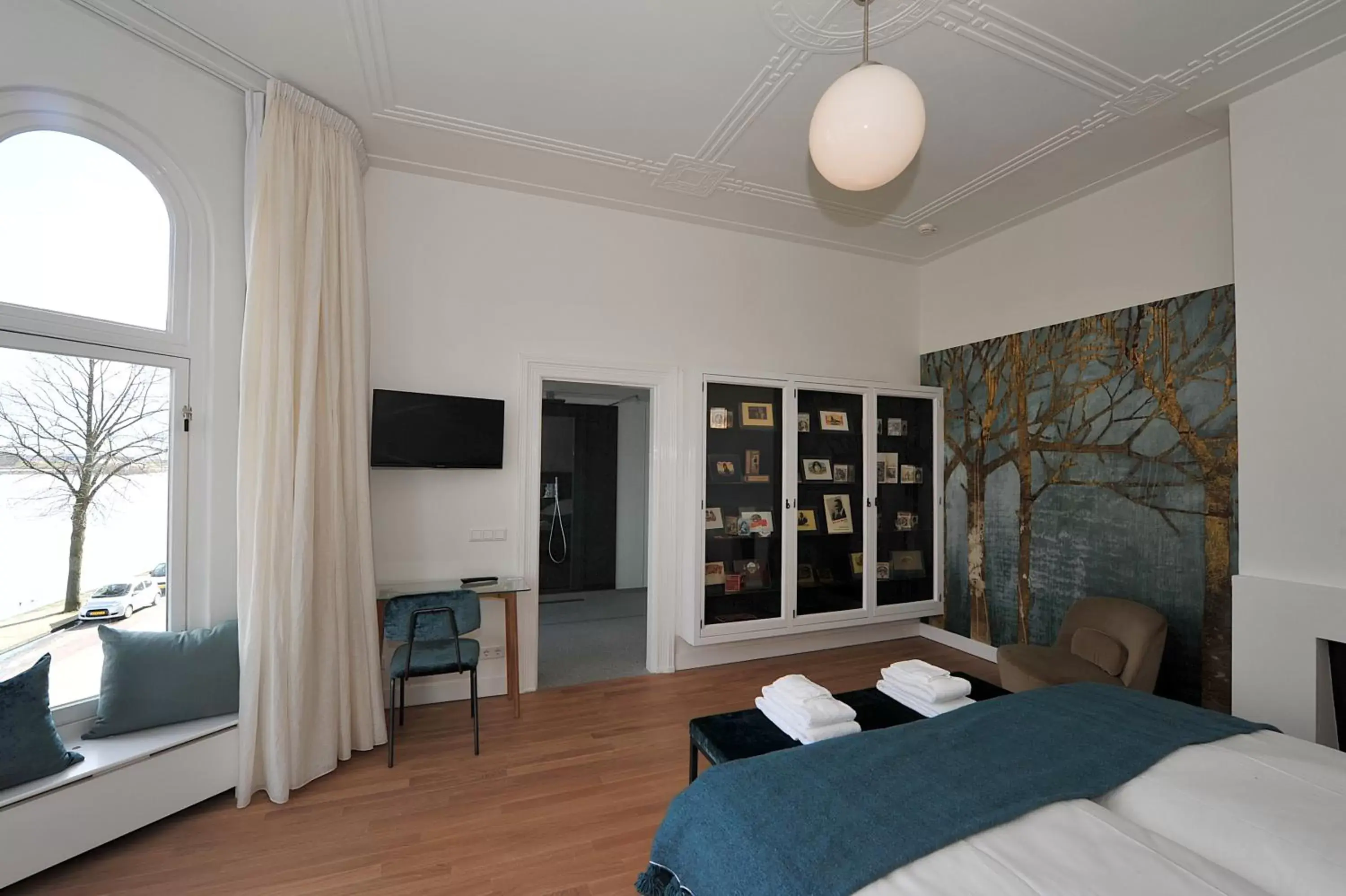 Twin Room with View in Boetiek Hotel Kampen Twin Room with View in Boetiek Hotel Kampen