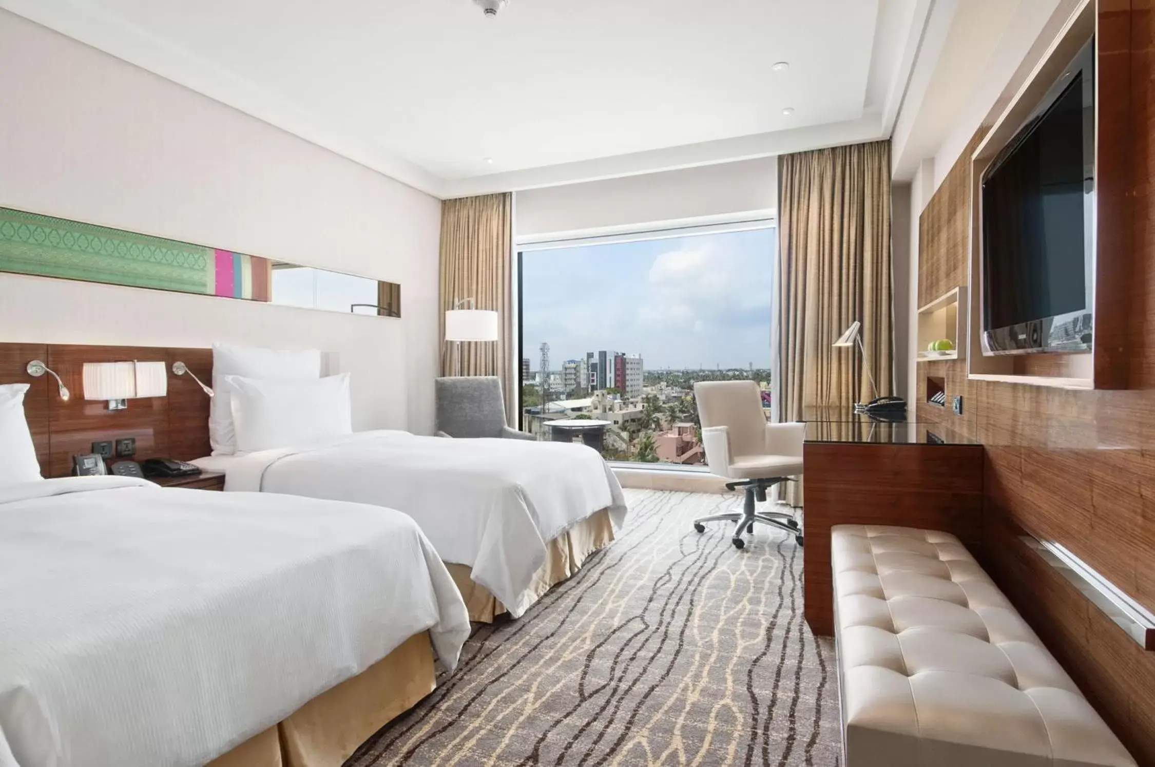 Twin Room in Hilton Chennai Twin Room in Hilton Chennai