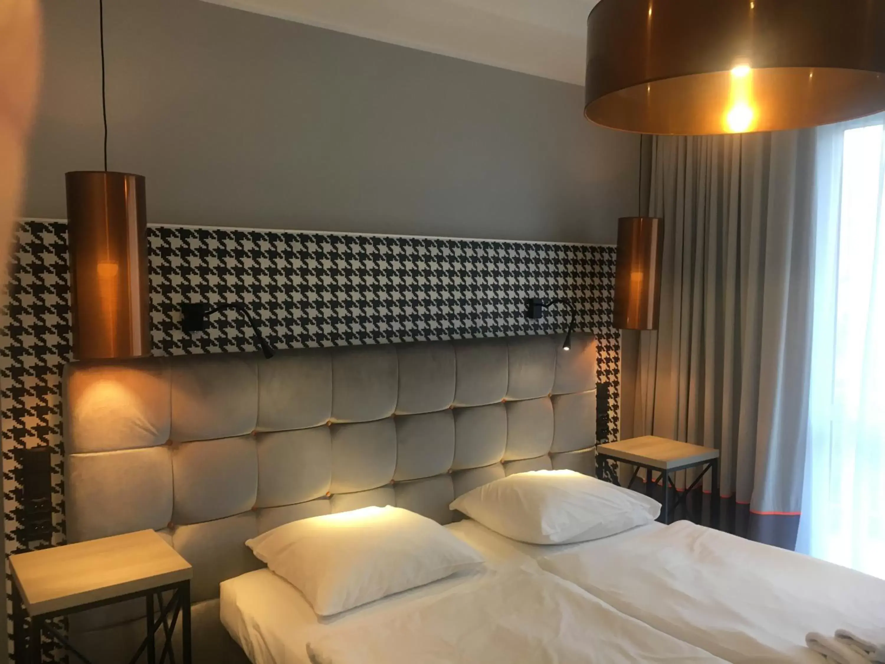 Double Room with Balcony in Hotel Pomarańczowa Plaża Double Room with Balcony in Hotel Pomarańczowa Plaża