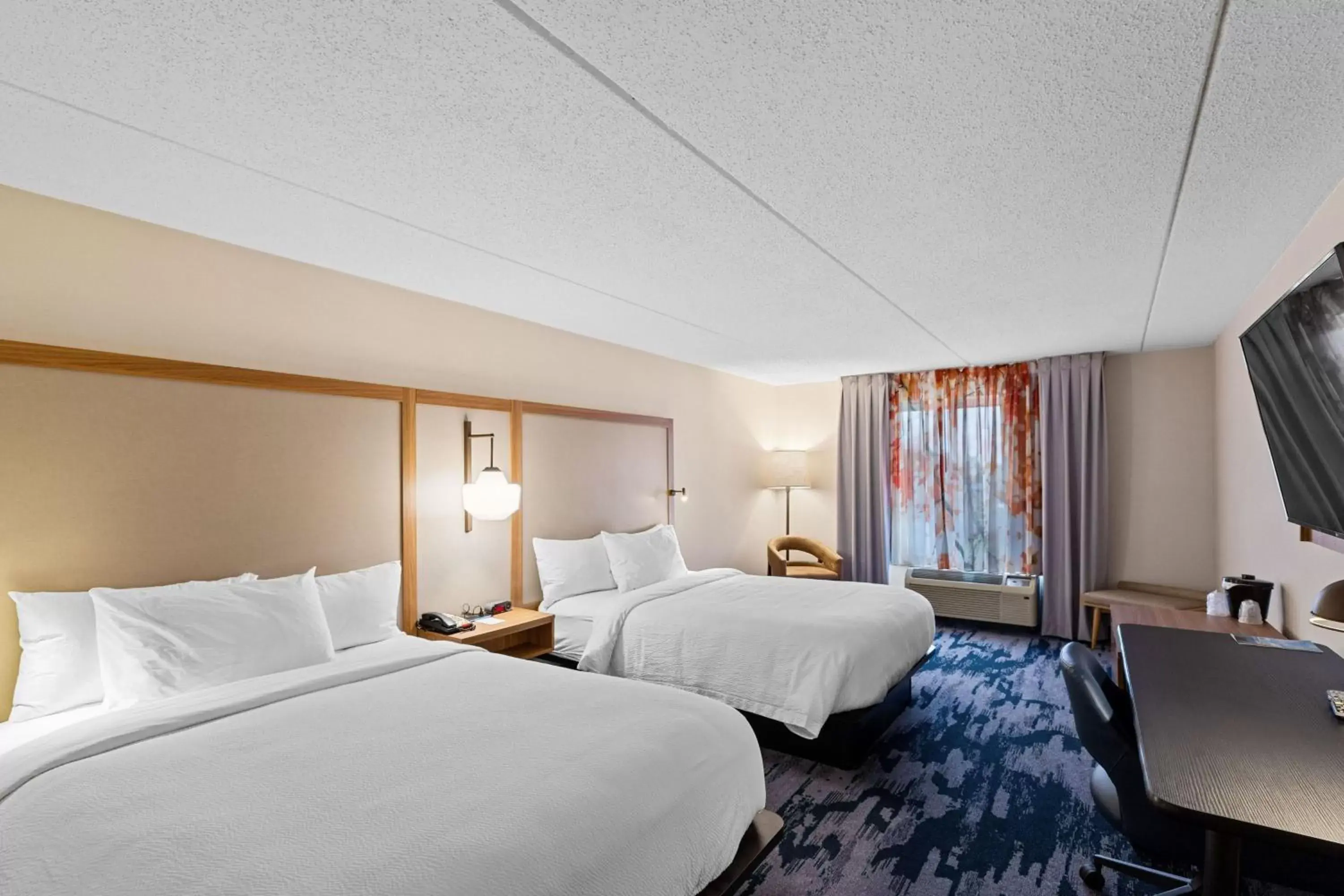 Double Room with Two Double Beds in Fairfield Inn by Marriott Evansville West Double Room with Two Double Beds in Fairfield Inn by Marriott Evansville West