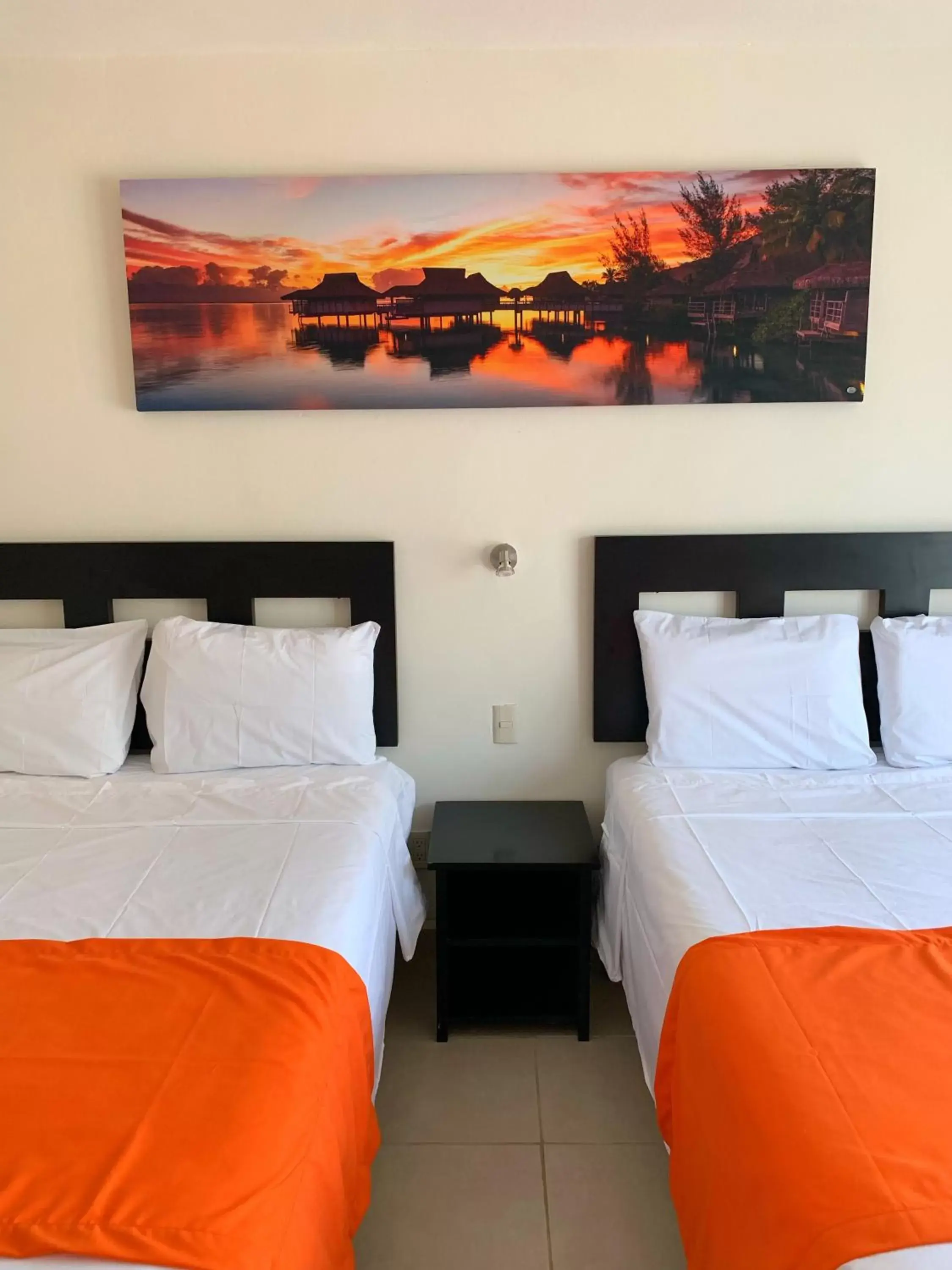 Bed in Hotel Diez Bed in Hotel Diez