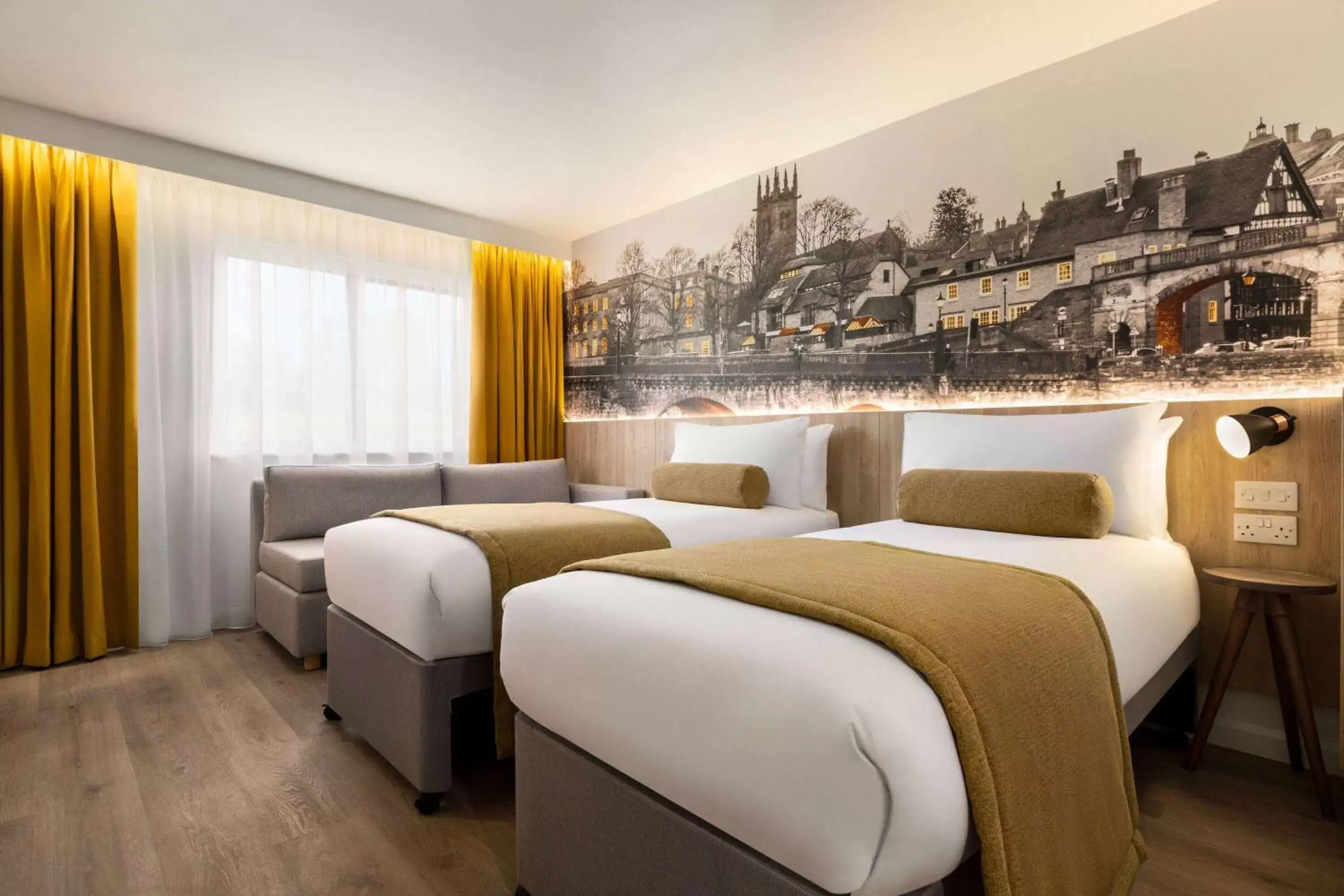 Standard Twin Room in Super 8 by Wyndham Chester East Standard Twin Room in Super 8 by Wyndham Chester East