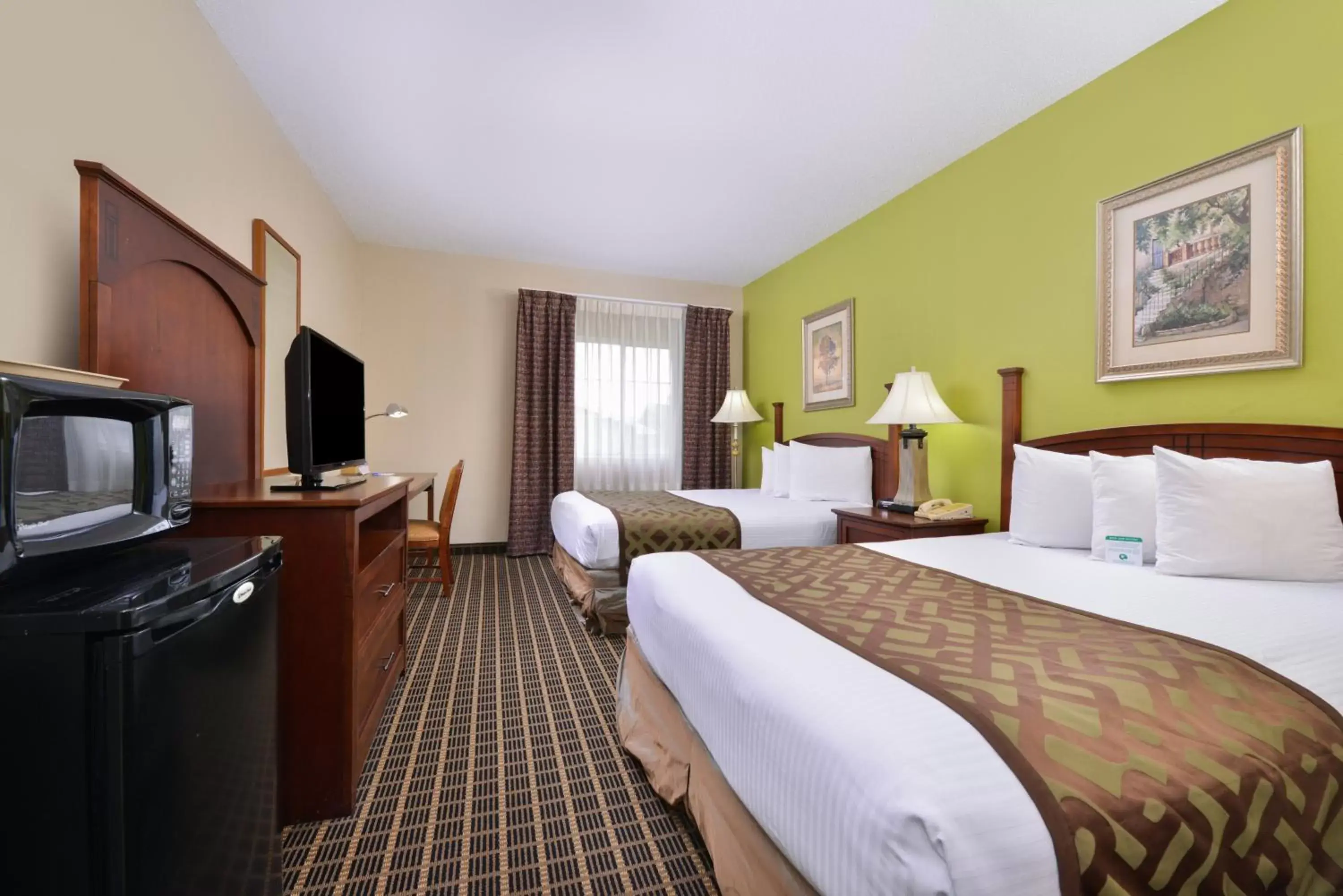 Double Room with Two Double Beds - Non-Smoking in Regency Inn Geneseo IL I-80 Double Room with Two Double Beds - Non-Smoking in Regency Inn Geneseo IL I-80