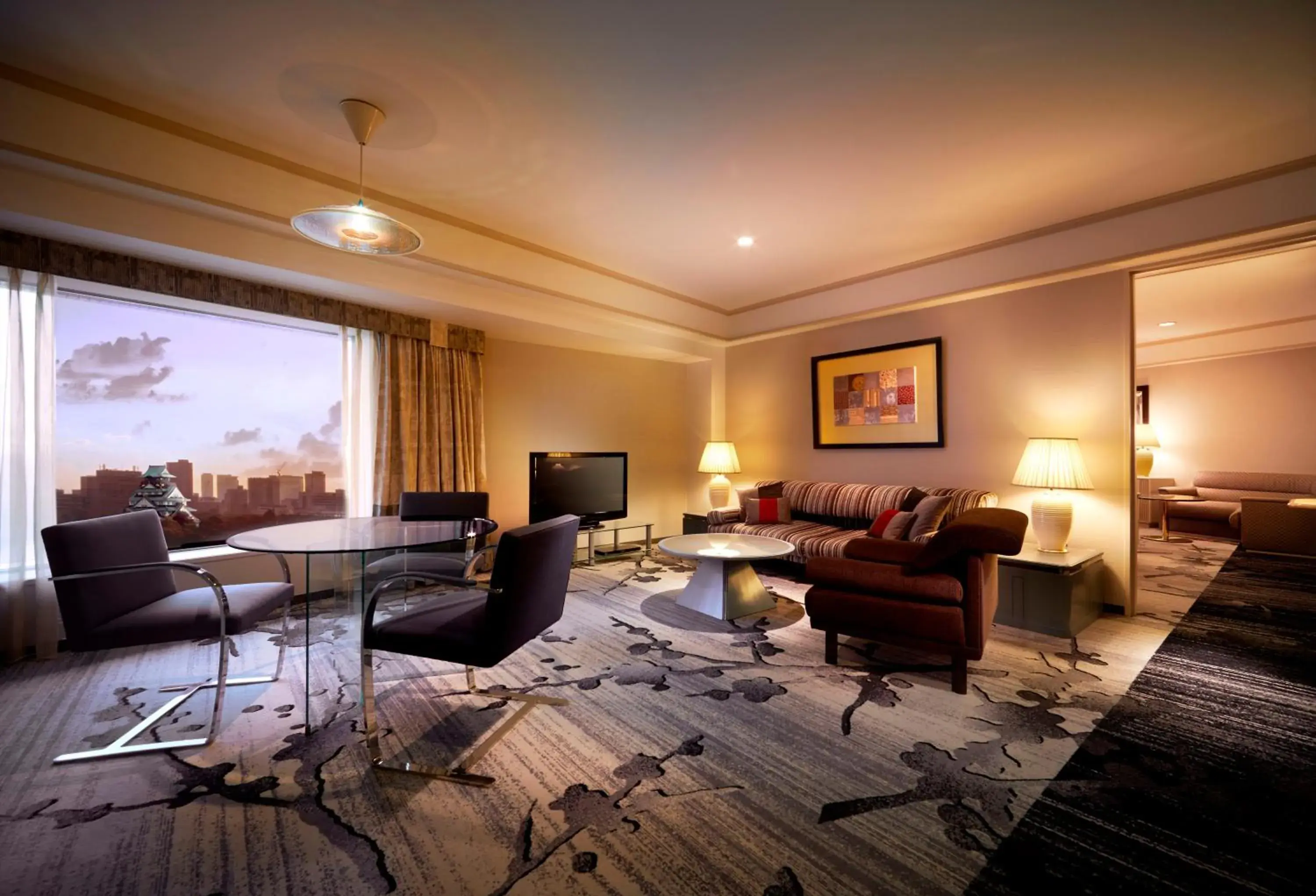 Corner Suite for 4 People Non-Smoking in Hotel New Otani Osaka Corner Suite for 4 People Non-Smoking in Hotel New Otani Osaka