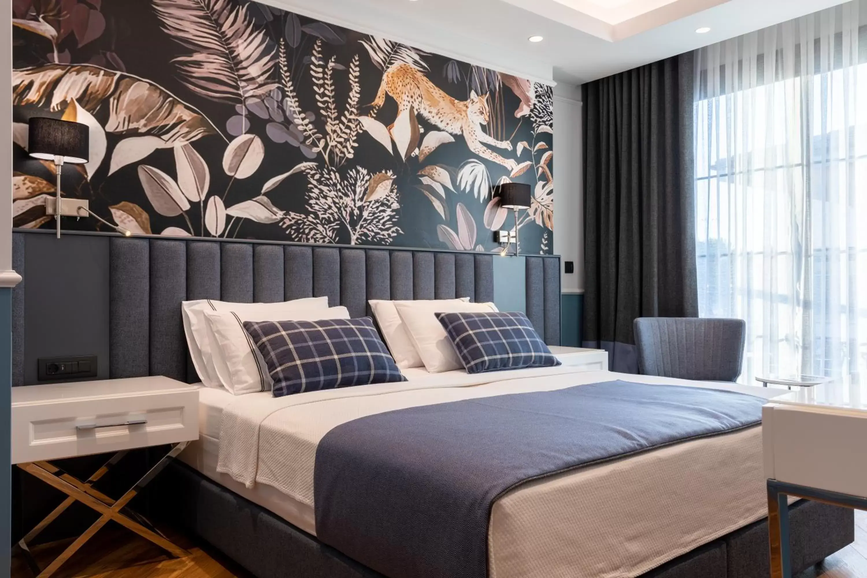 Deluxe Double Room with Balcony in Motif Hotel Çeşme Deluxe Double Room with Balcony in Motif Hotel Çeşme