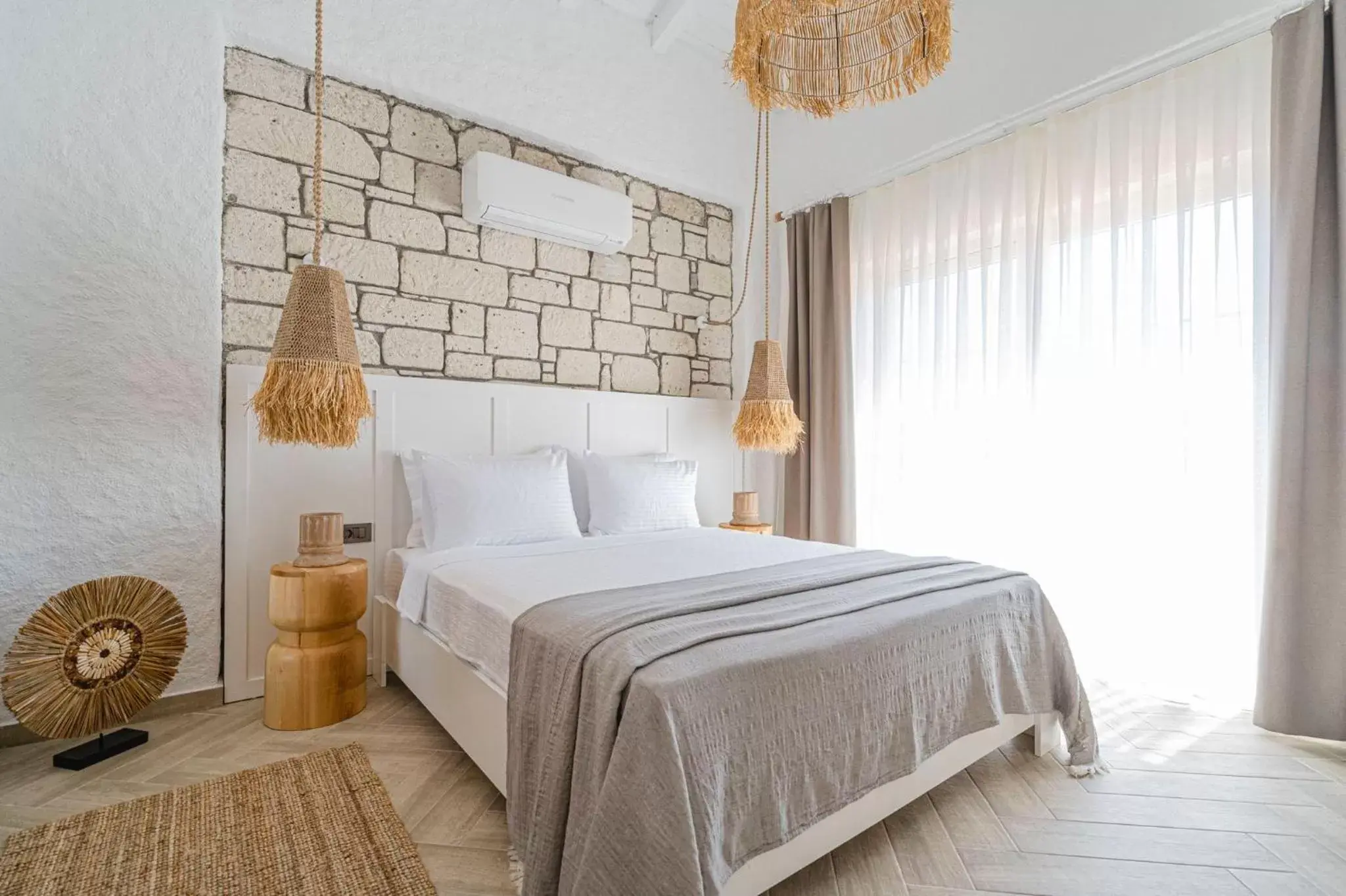 Deluxe Double Room with Balcony in Voger Alaçatı Silence Deluxe Double Room with Balcony in Voger Alaçatı Silence