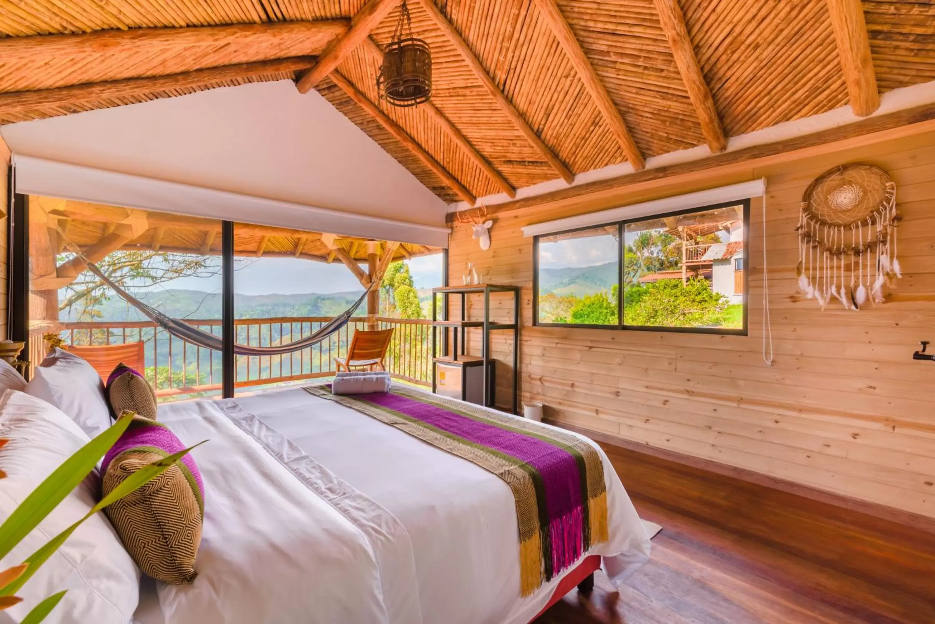 Deluxe Double Room with Balcony in Hotel Kawa Mountain Retreat Deluxe Double Room with Balcony in Hotel Kawa Mountain Retreat