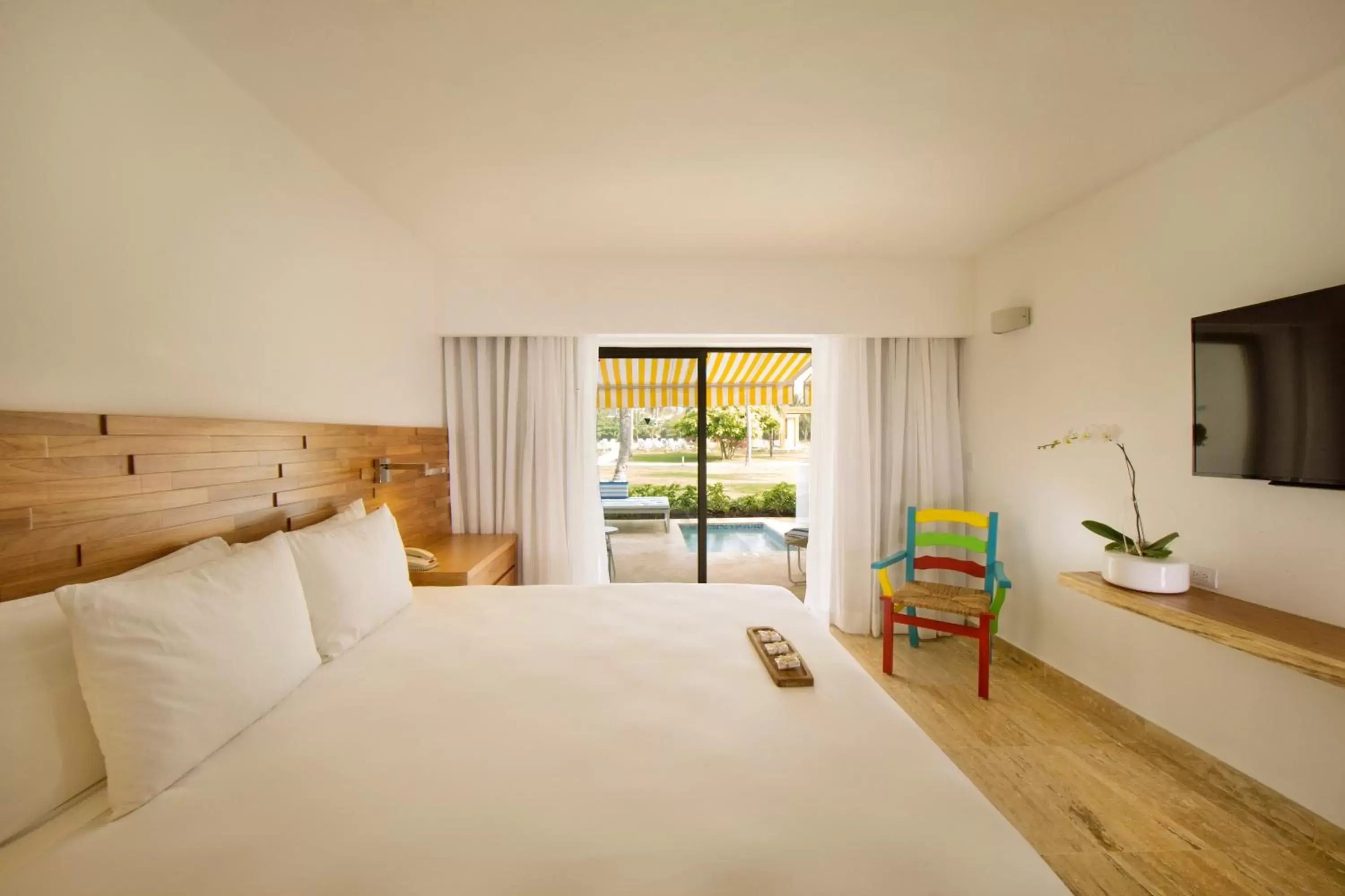 Vibe King Rooms with One King Bed, Non-Smoking - single occupancy in Viva V Samana by Wyndham, A Trademark Adults All Inclusive Vibe King Rooms with One King Bed, Non-Smoking - single occupancy in Viva V Samana by Wyndham, A Trademark Adults All Inclusive