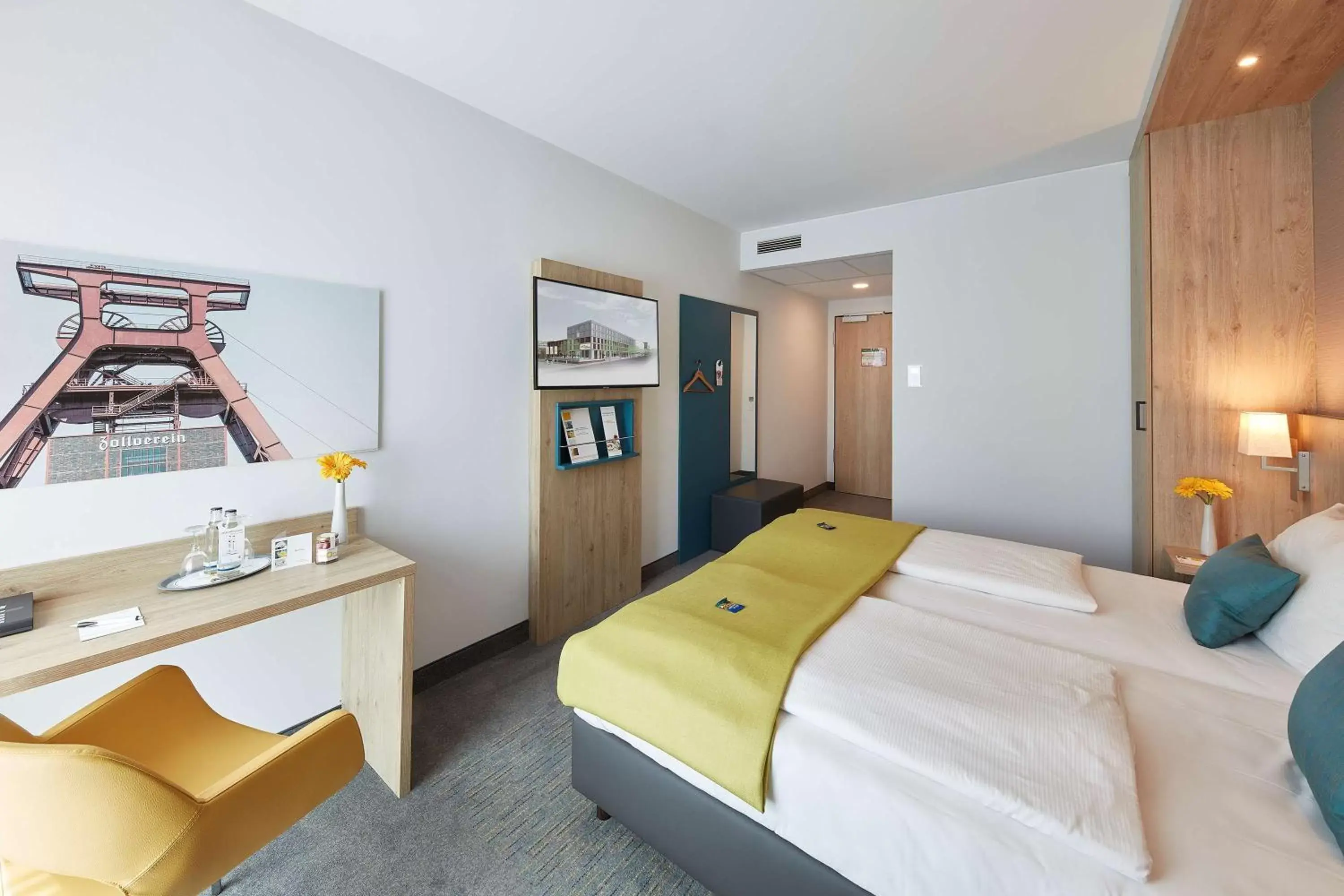 Business Double Room in GHOTEL hotel & living Bochum Business Double Room in GHOTEL hotel & living Bochum