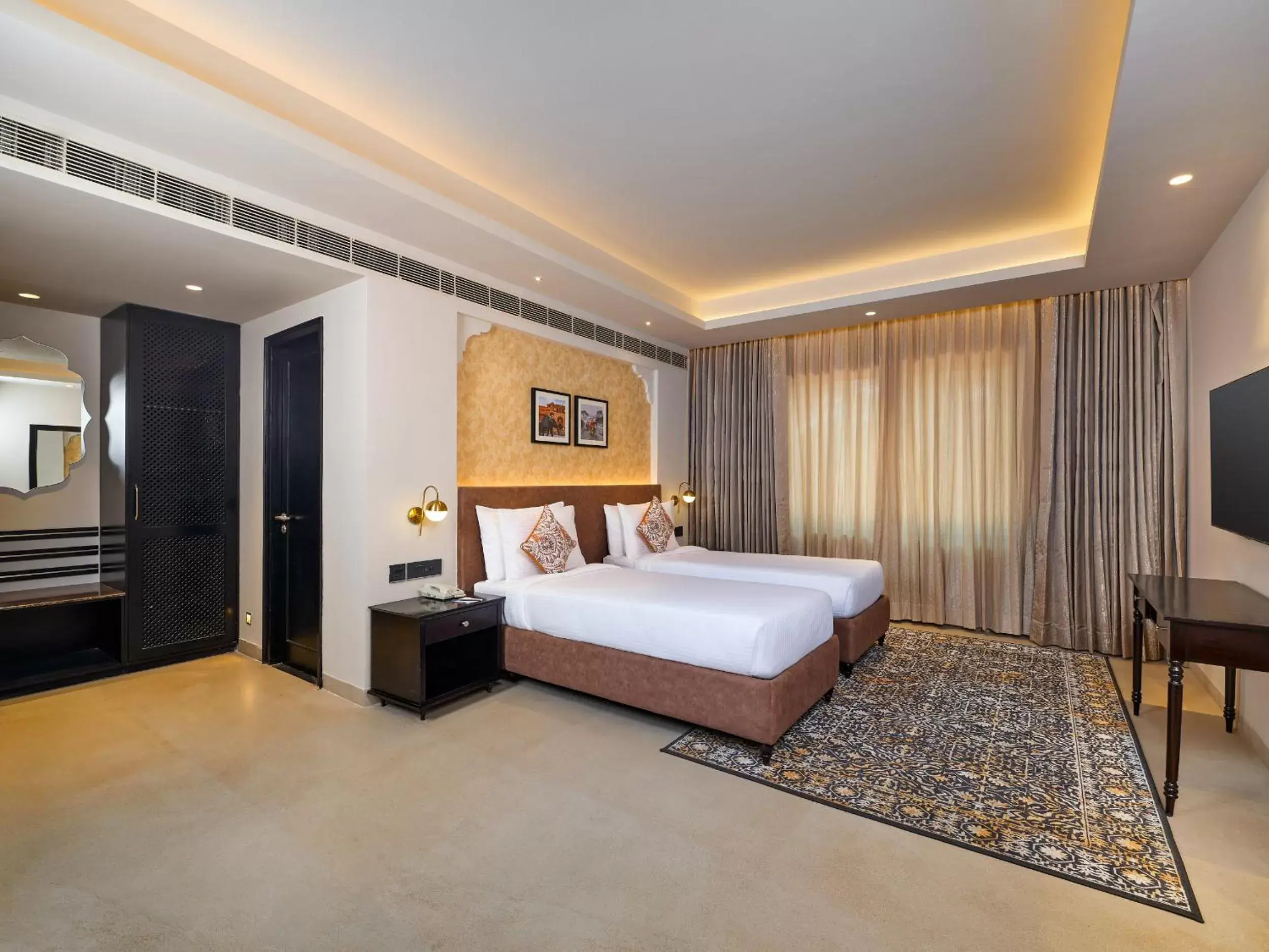 Twin Room in Pride Amber Vilas Resort & Convention Centre Twin Room in Pride Amber Vilas Resort & Convention Centre