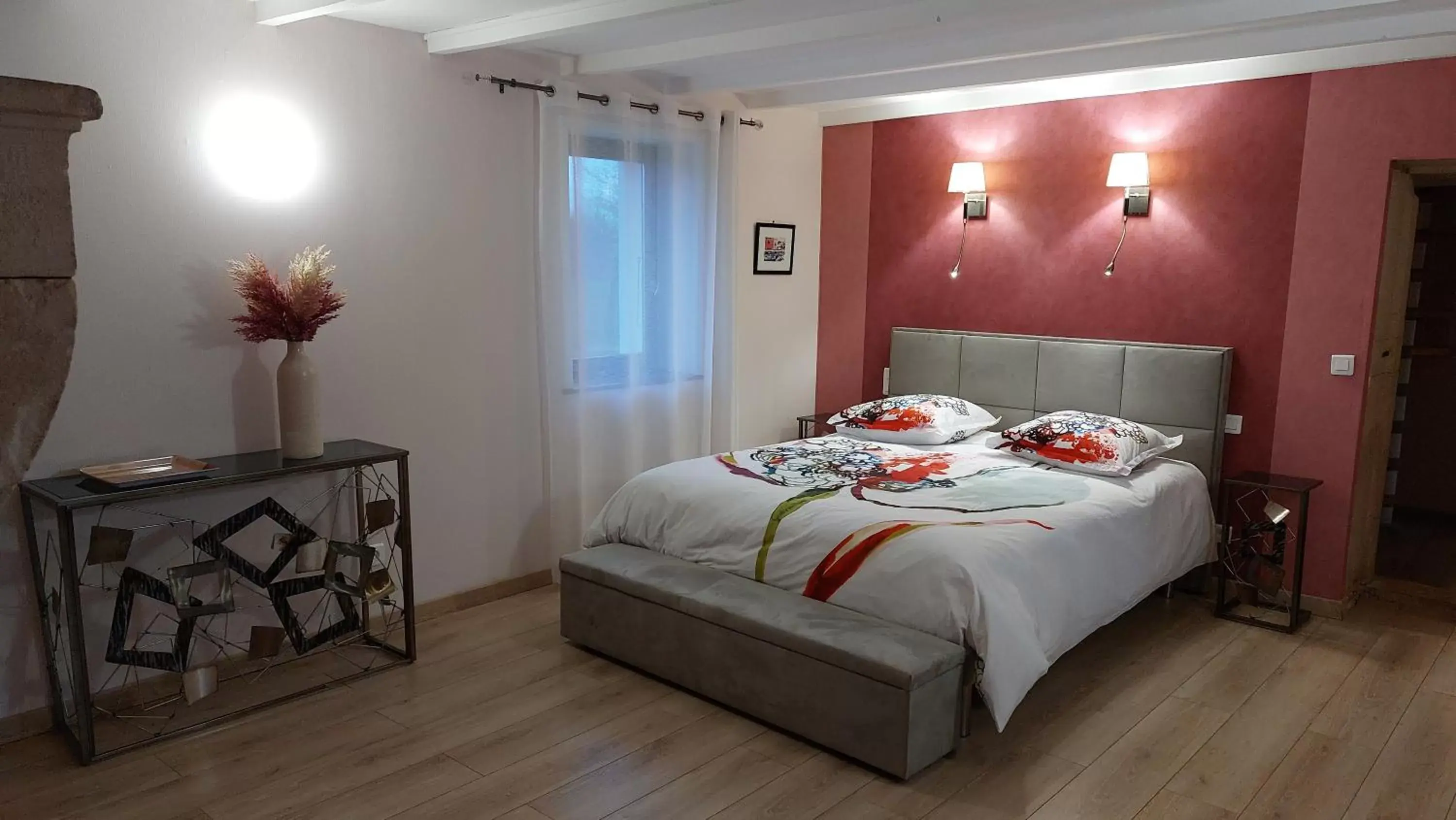 Double Room with Mountain View in L'Orée du Bois Bettu Double Room with Mountain View in L'Orée du Bois Bettu