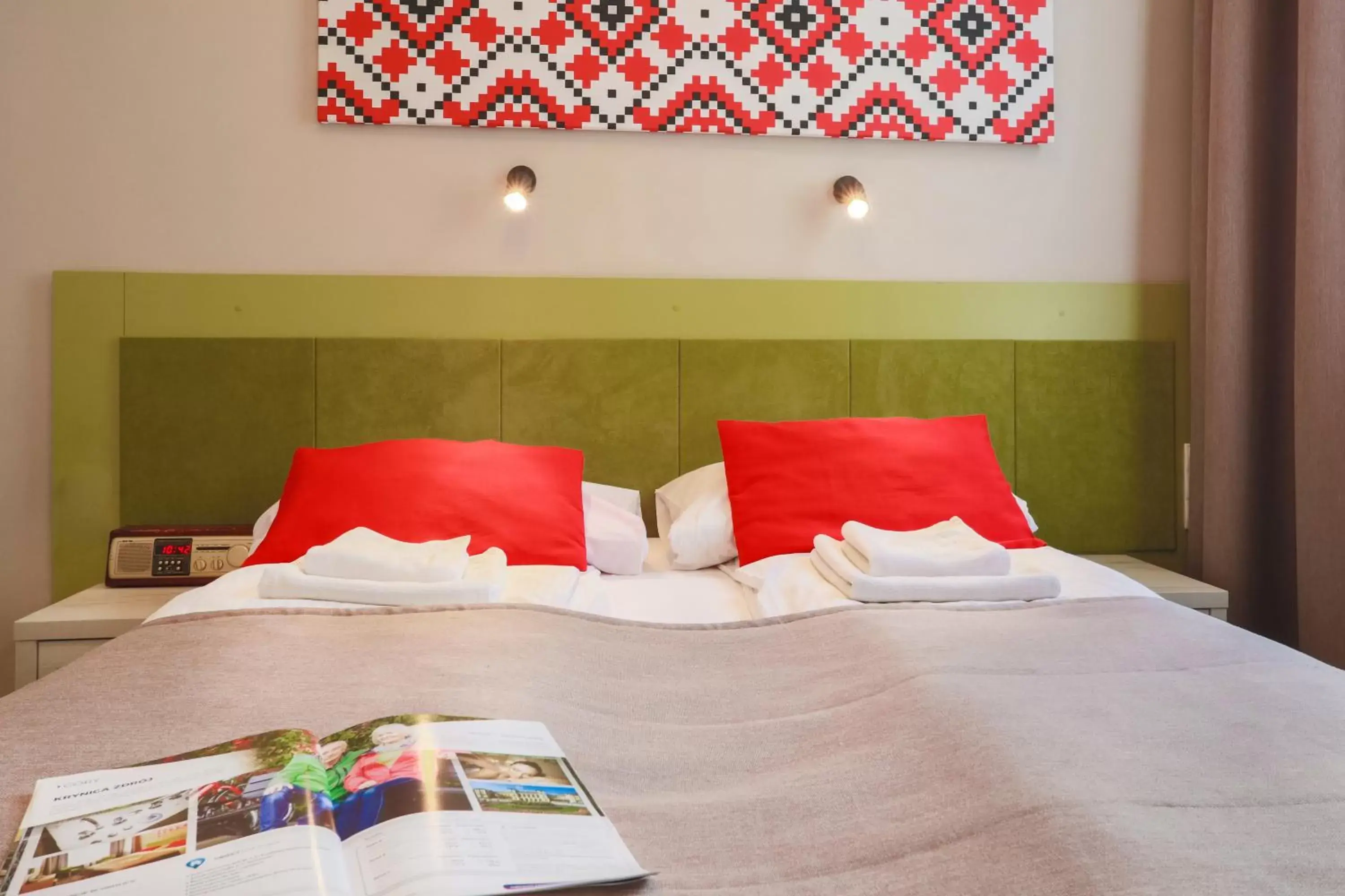 Twin Room in Hotel *** NAT Krynica Zdrój Twin Room in Hotel *** NAT Krynica Zdrój