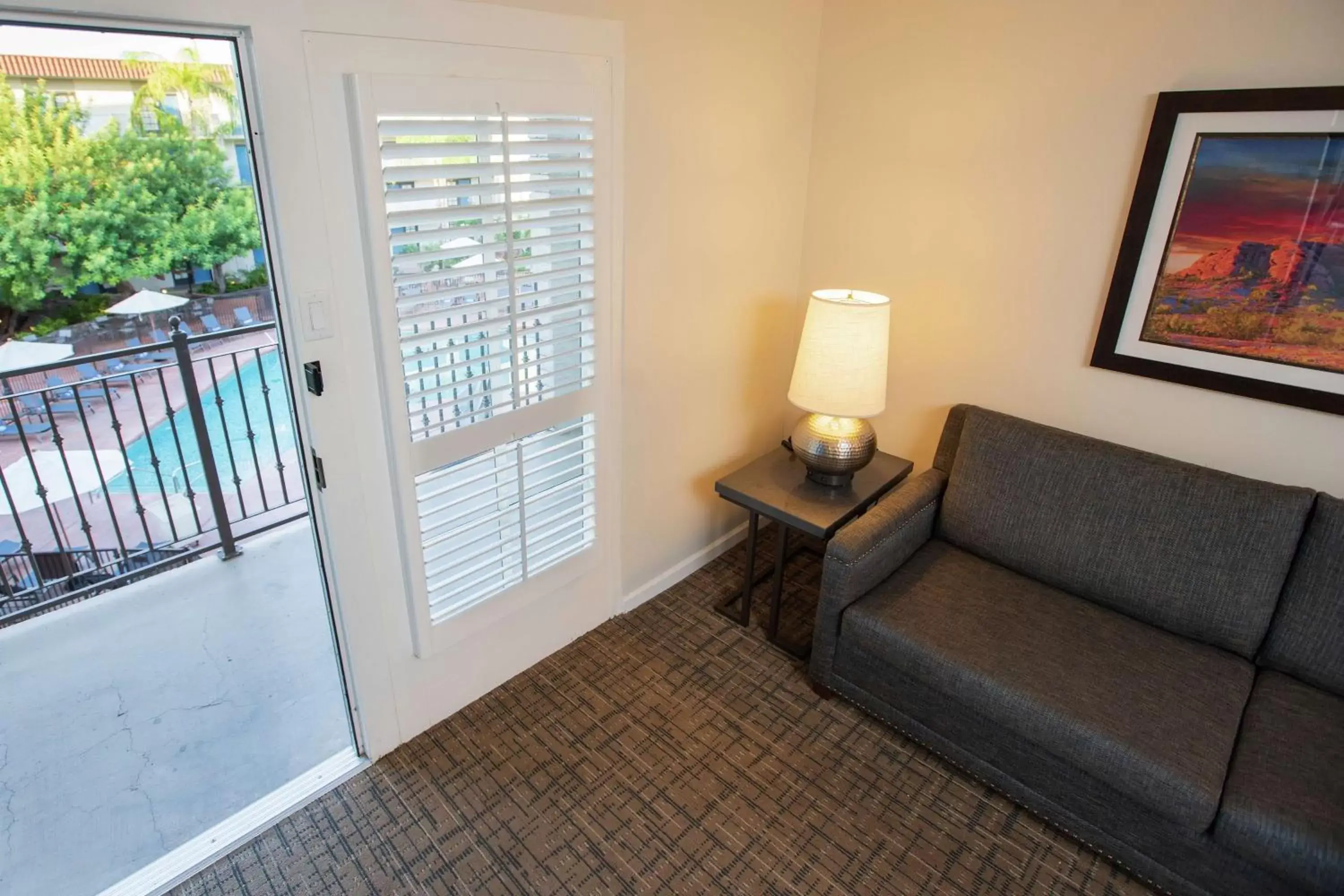 One-Bedroom Suite with Two Double Beds and Pool View in Embassy Suites by Hilton Scottsdale Resort One-Bedroom Suite with Two Double Beds and Pool View in Embassy Suites by Hilton Scottsdale Resort