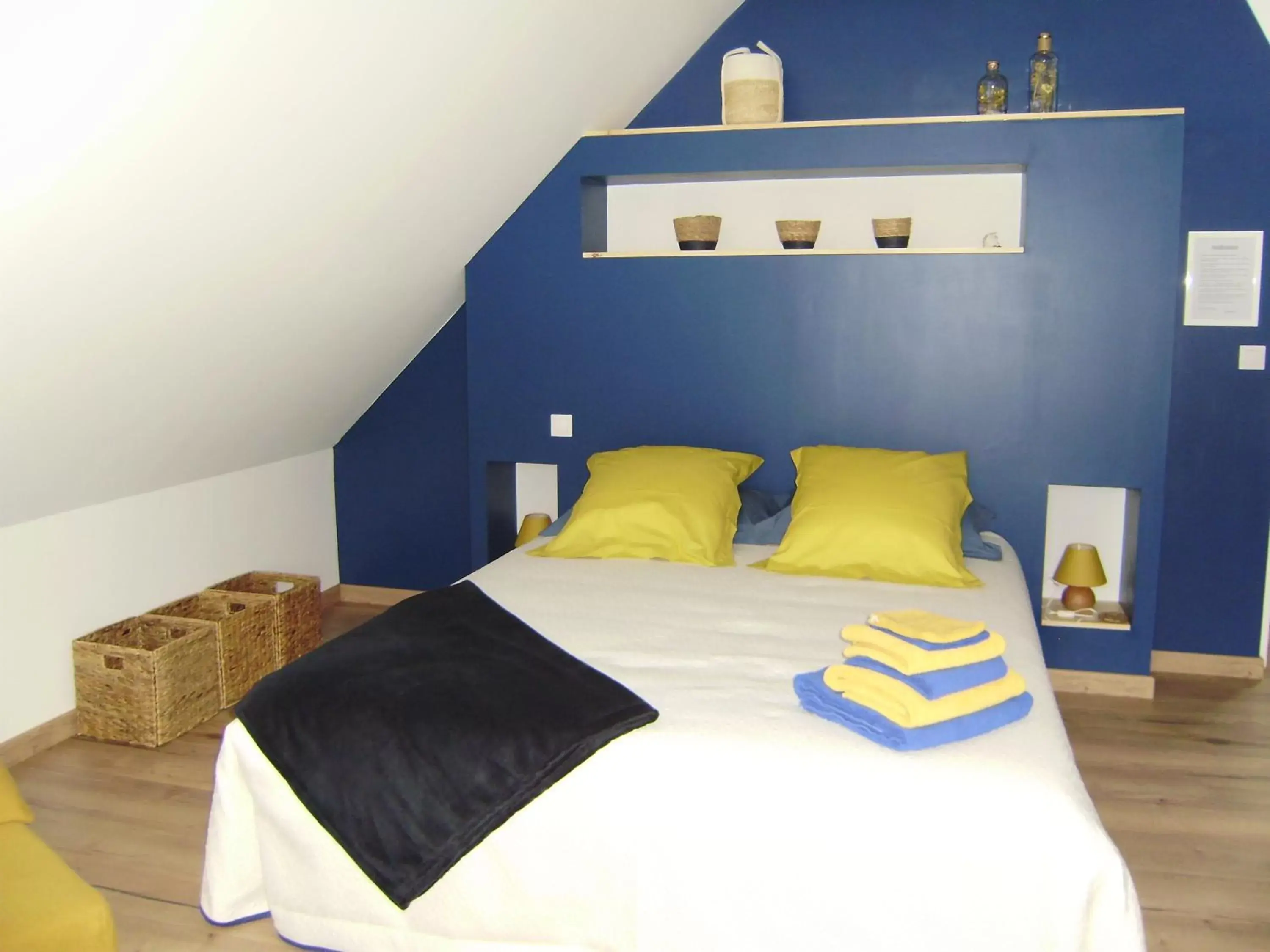 Queen Room with Garden View in Chambres d'hôtes Mauvierges Queen Room with Garden View in Chambres d'hôtes Mauvierges