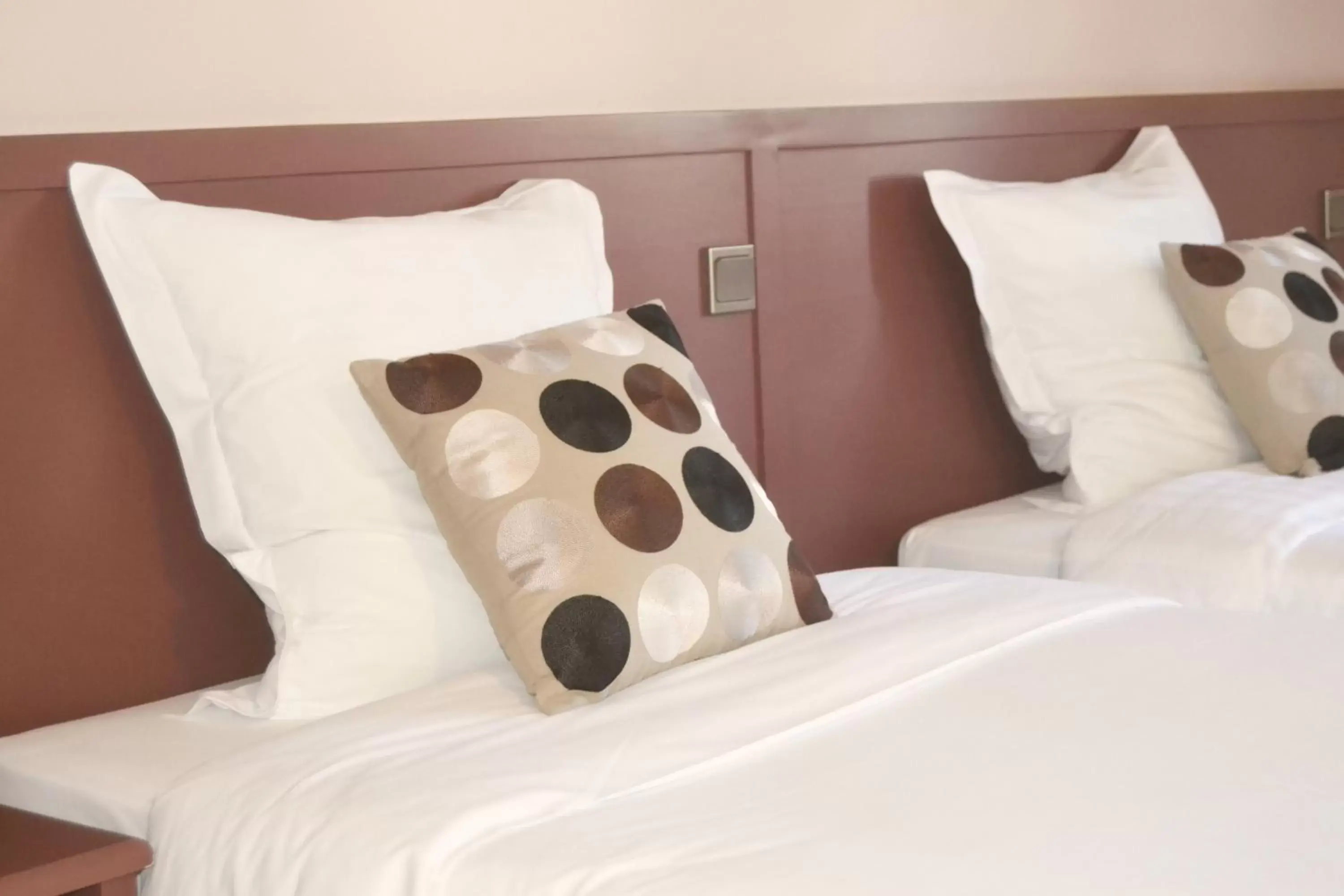 Comfort Twin Room in Logis Hotels - Château Saint Marcel Comfort Twin Room in Logis Hotels - Château Saint Marcel