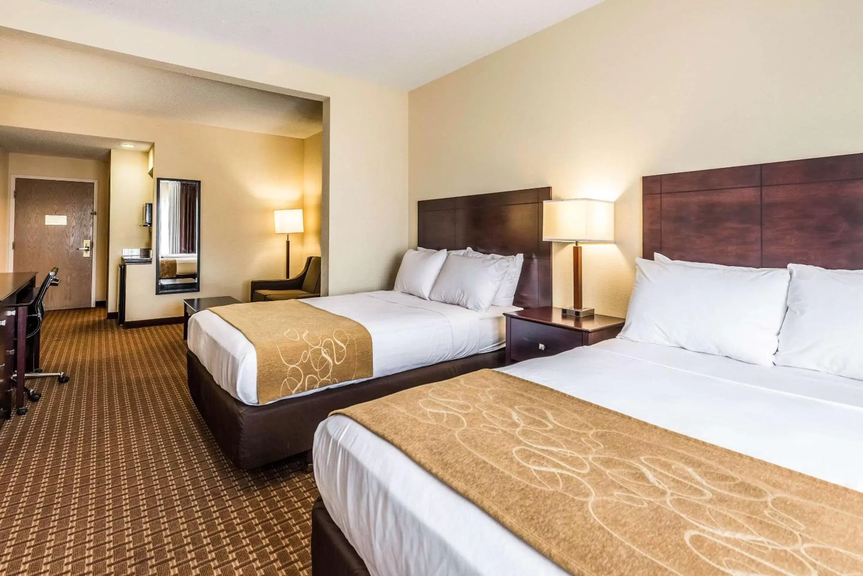 Double Suite Accessible Roll In Shower - Non Smoking in Comfort Suites Double Suite Accessible Roll In Shower - Non Smoking in Comfort Suites