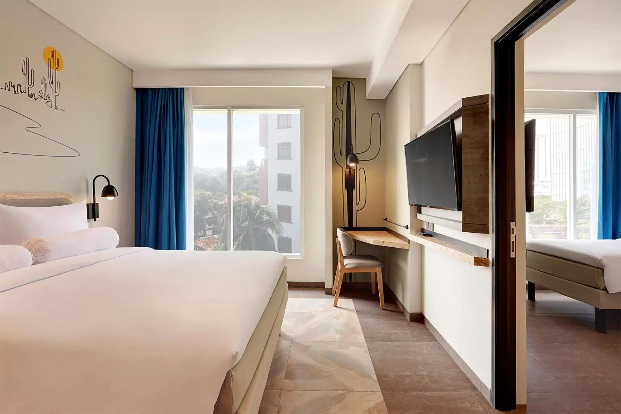 Family Room - Two connecting Rooms in ibis Styles Jakarta Simatupang Family Room - Two connecting Rooms in ibis Styles Jakarta Simatupang