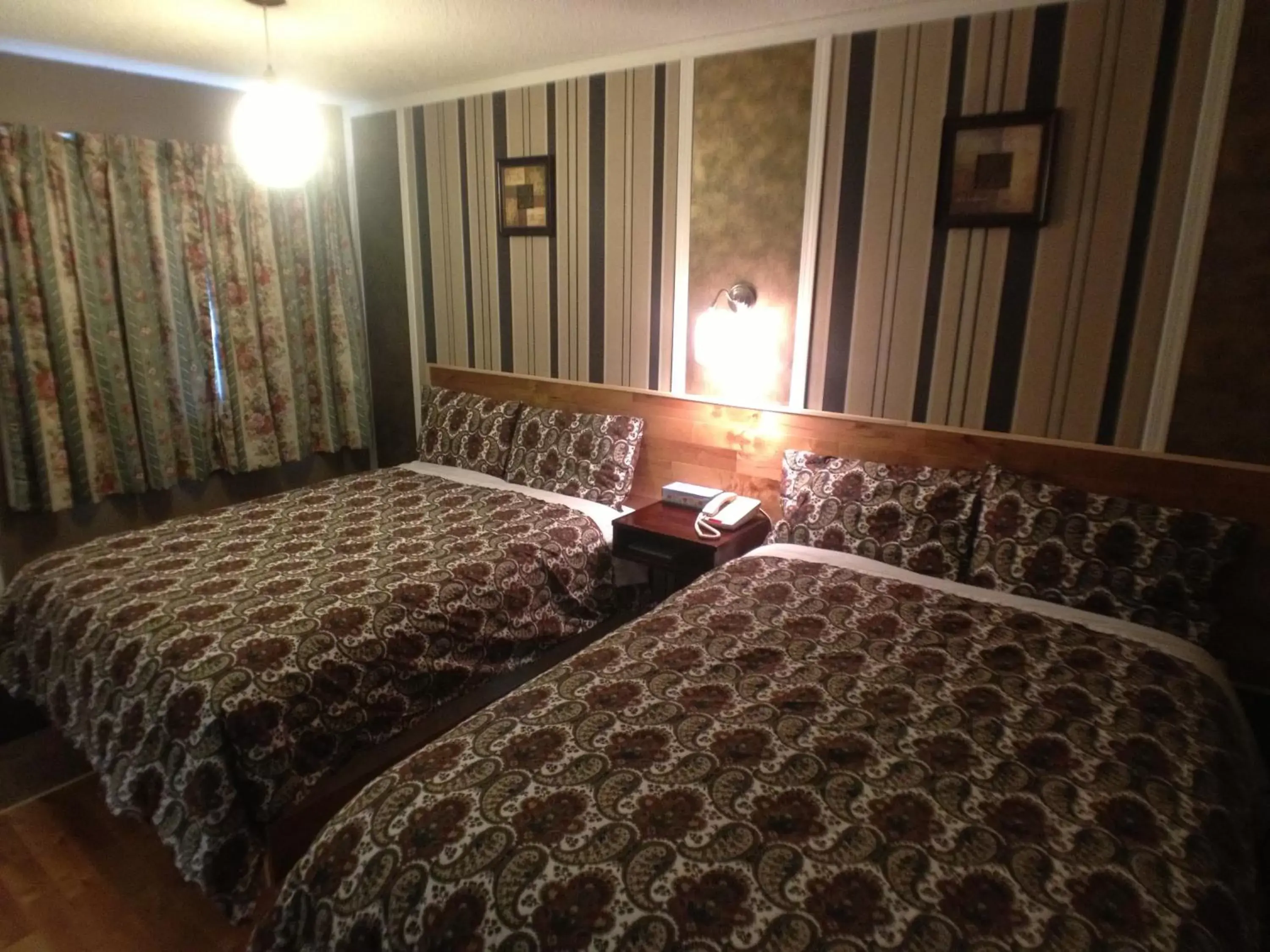 Double Room with Two Double Beds in Galaxy Motel Double Room with Two Double Beds in Galaxy Motel